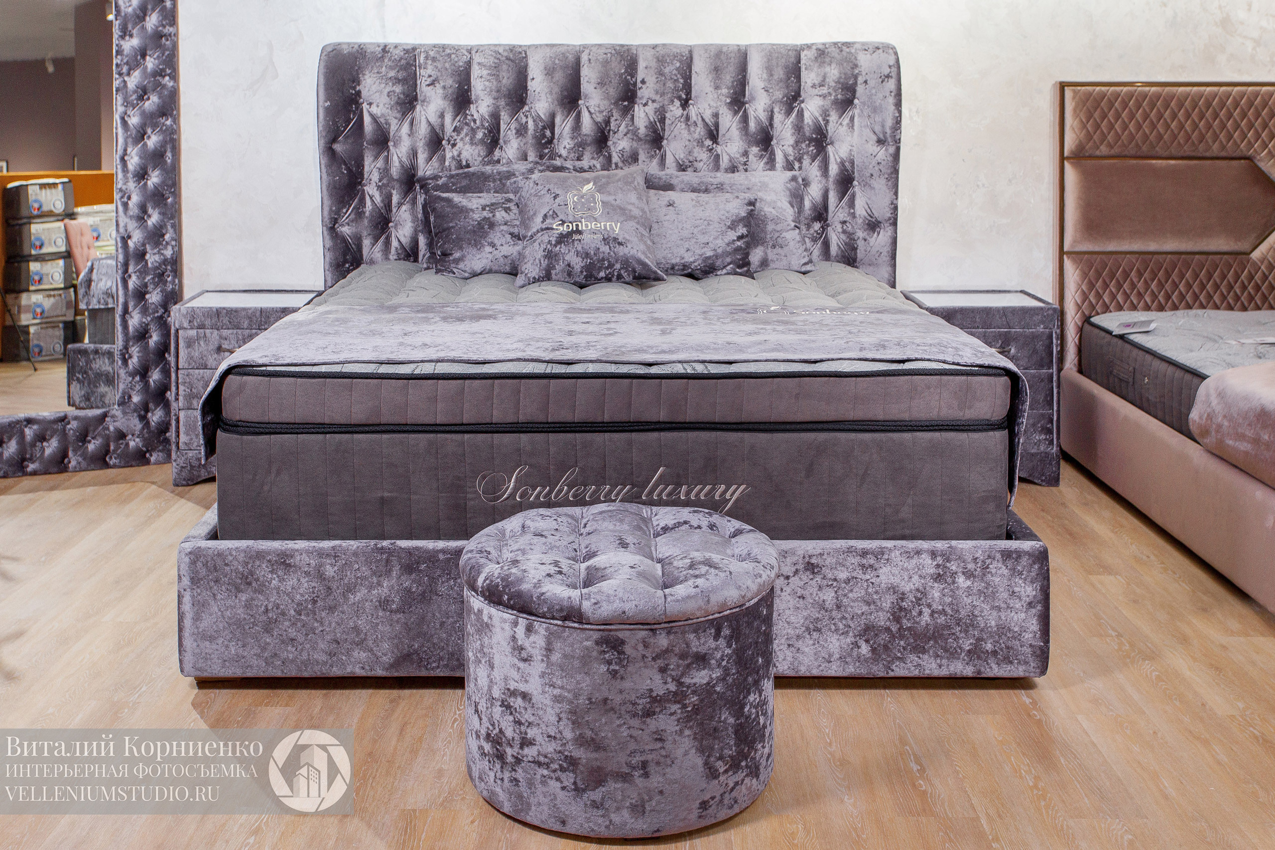 Интерьерная фотосъемка магазина кроватей в Краснодаре. Интерьерный фотограф Краснодар: профессионально по доступным ценам