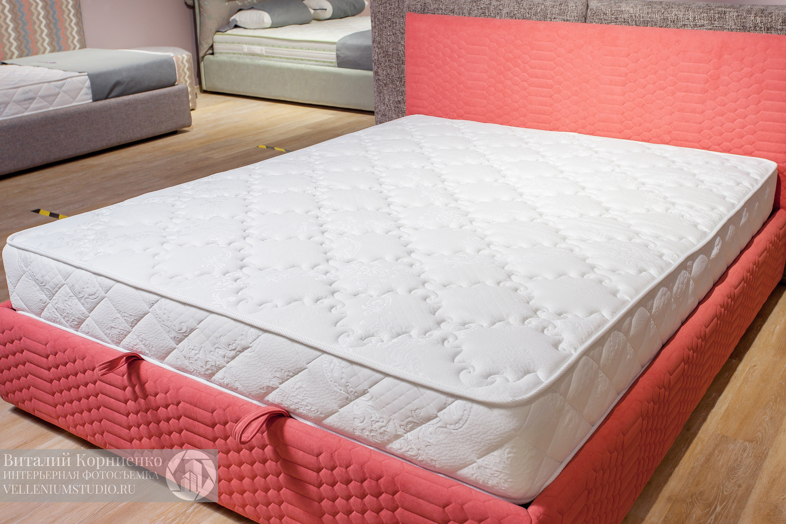 Интерьерная фотосъемка магазина кроватей в Краснодаре. Интерьерный фотограф Краснодар: профессионально по доступным ценам