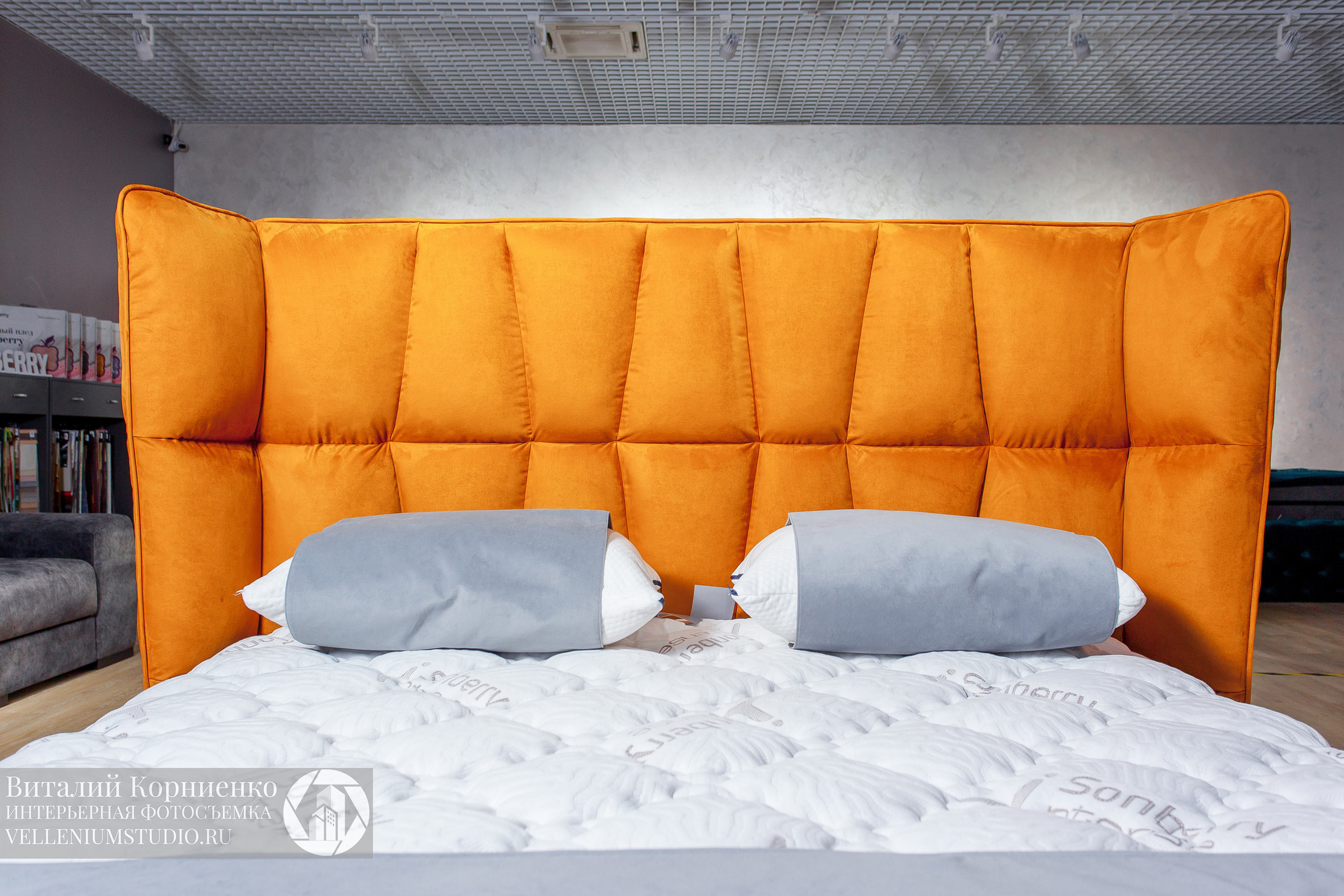 Интерьерная фотосъемка магазина кроватей в Краснодаре. Интерьерный фотограф Краснодар: профессионально по доступным ценам