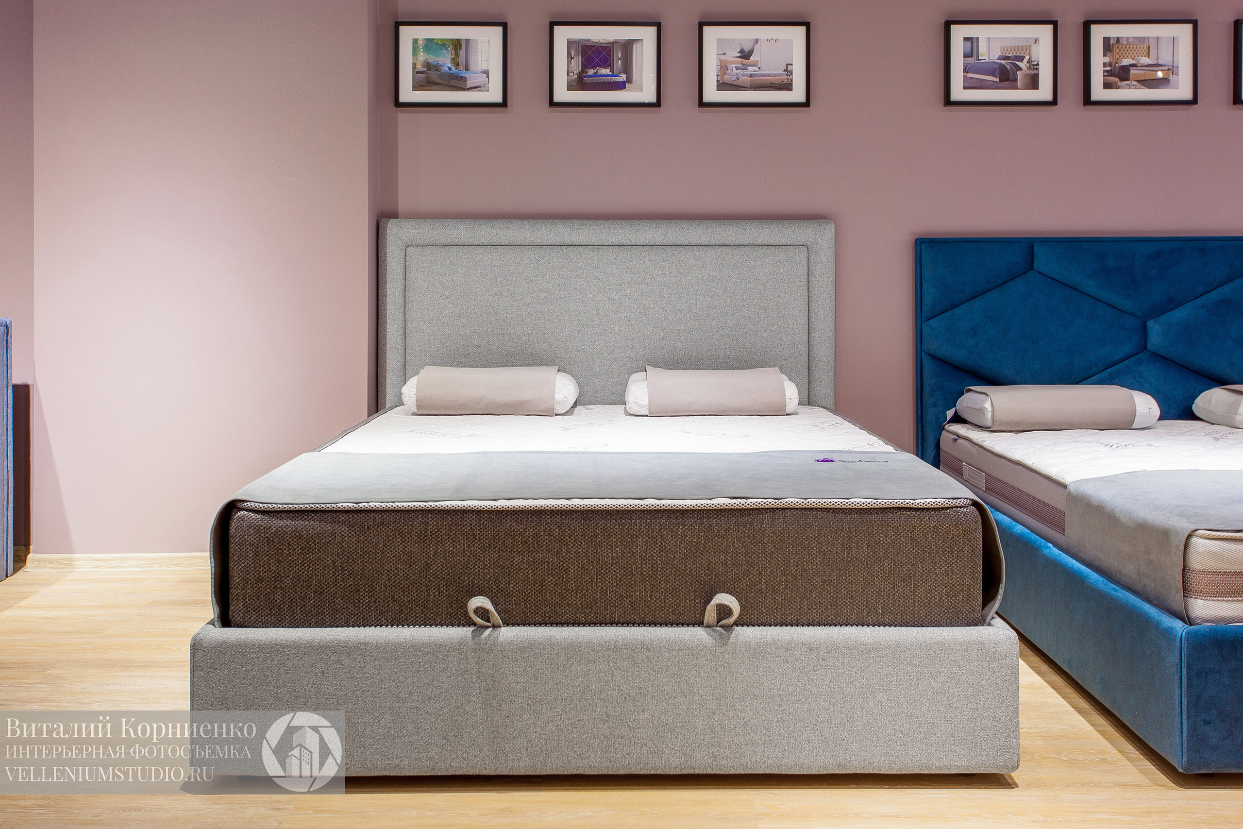 Интерьерная фотосъемка магазина кроватей в Краснодаре. Интерьерный фотограф Краснодар: профессионально по доступным ценам