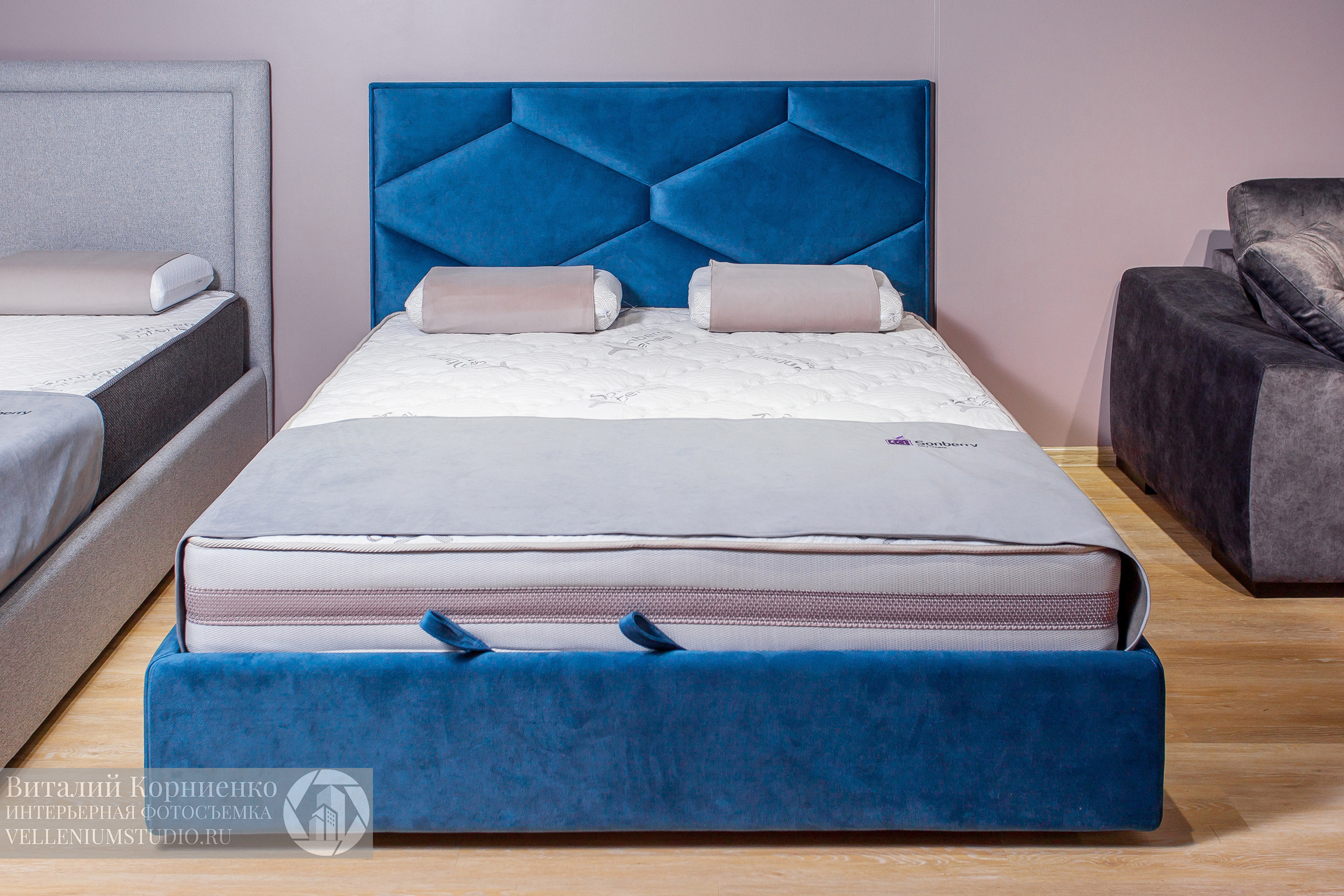 Интерьерная фотосъемка магазина кроватей в Краснодаре. Интерьерный фотограф Краснодар: профессионально по доступным ценам