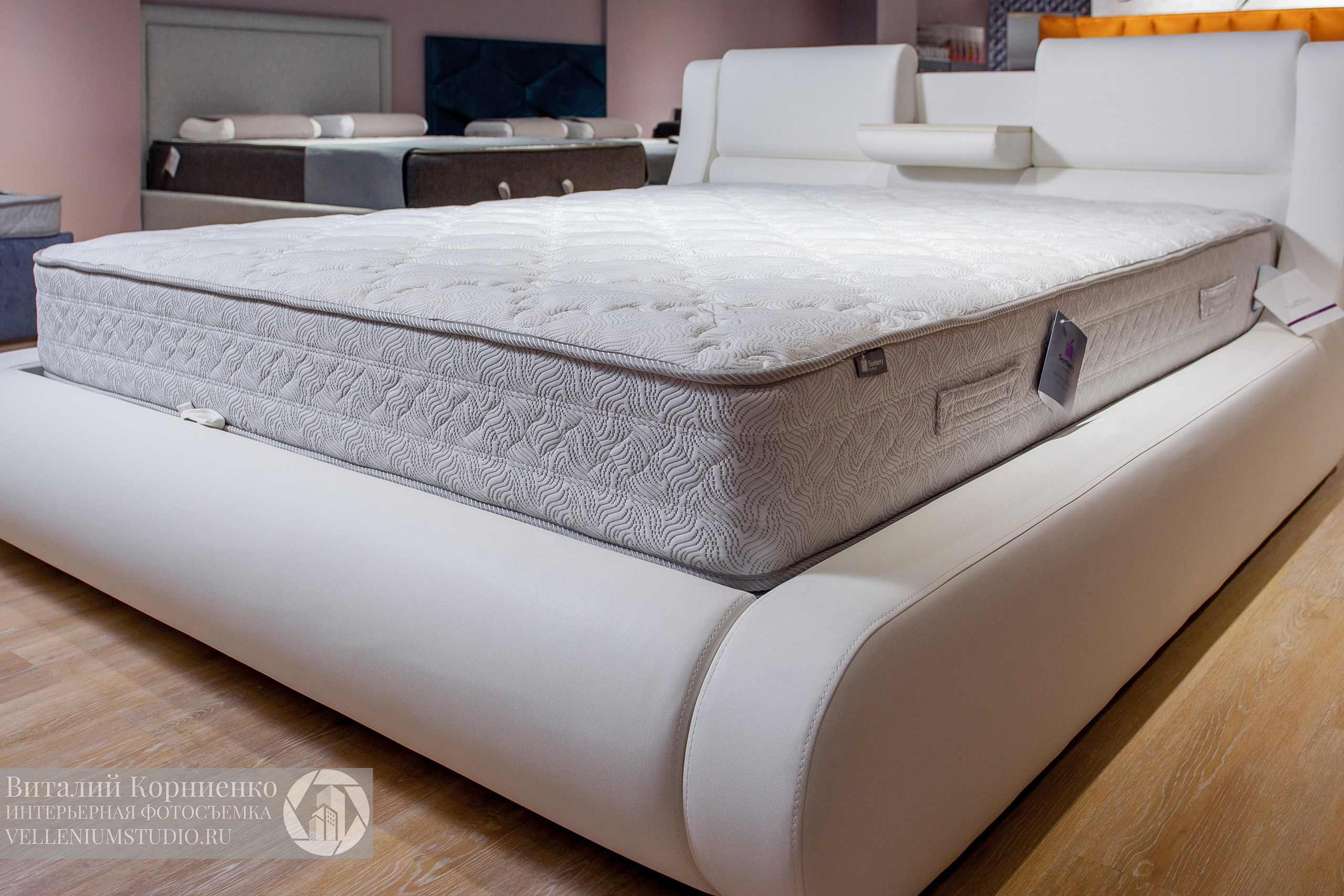 Интерьерная фотосъемка магазина кроватей в Краснодаре. Интерьерный фотограф Краснодар: профессионально по доступным ценам