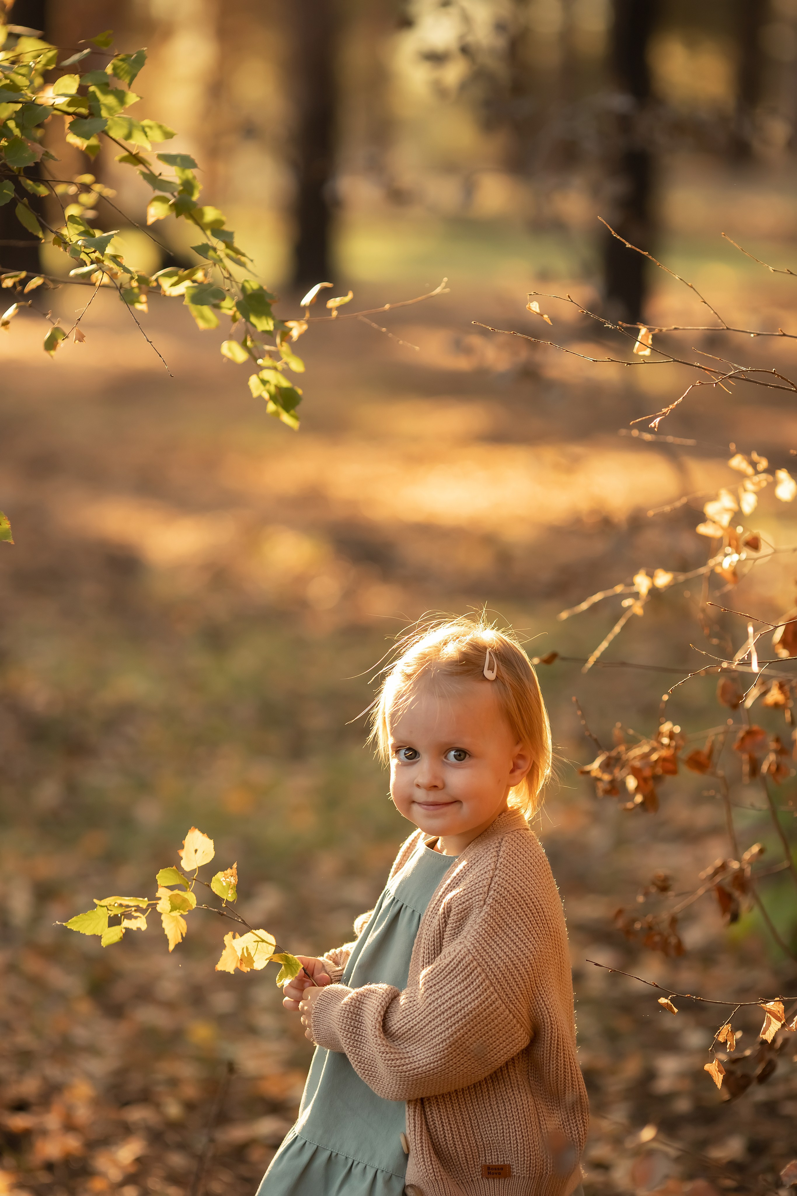 Лесная прогулка. Семейный и детский фотограф в Саратове Полина Коткина