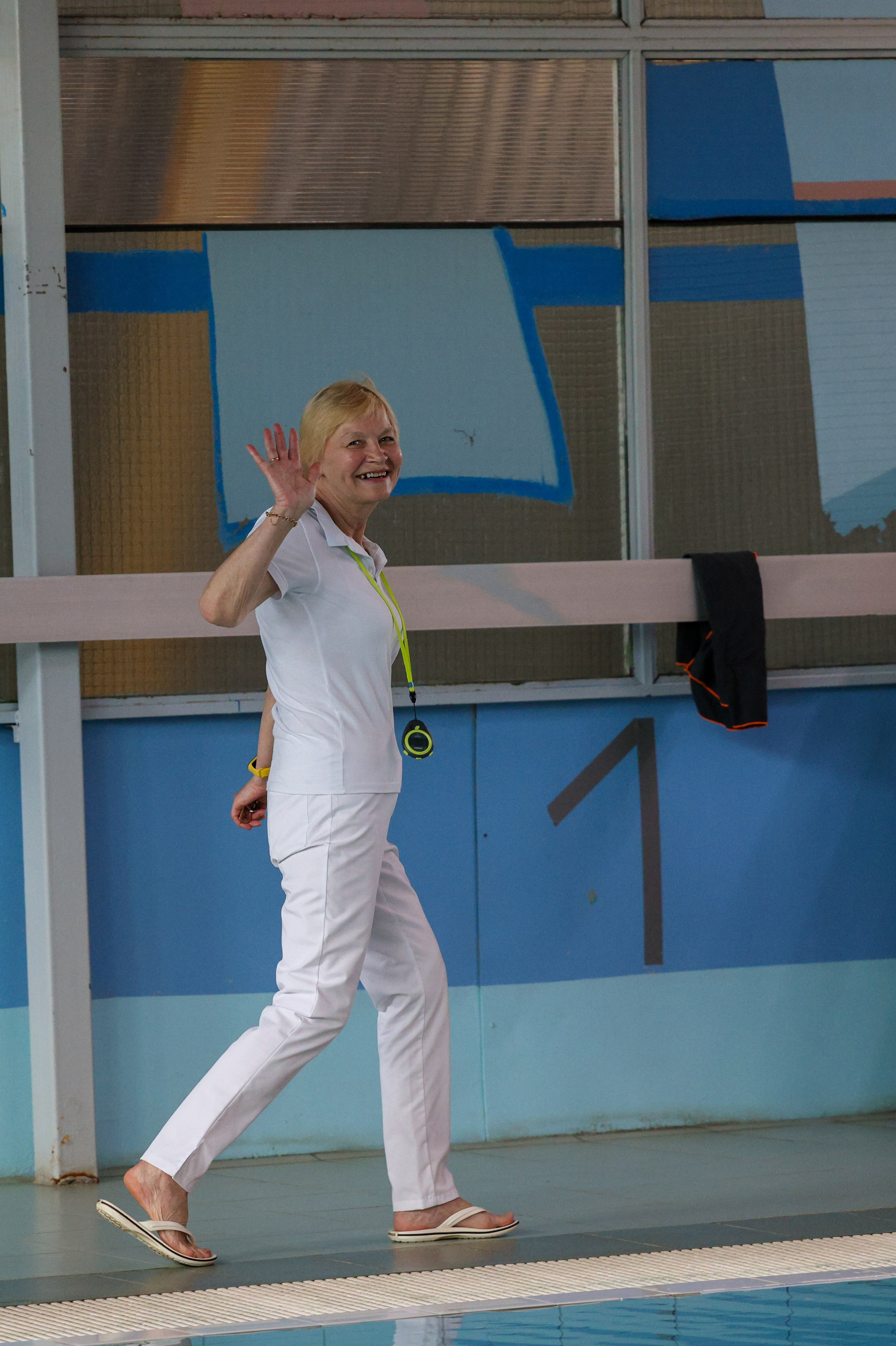 Веселый дельфин. Плавание. Дети 8-9 лет. Фотограф Александр Заломаев