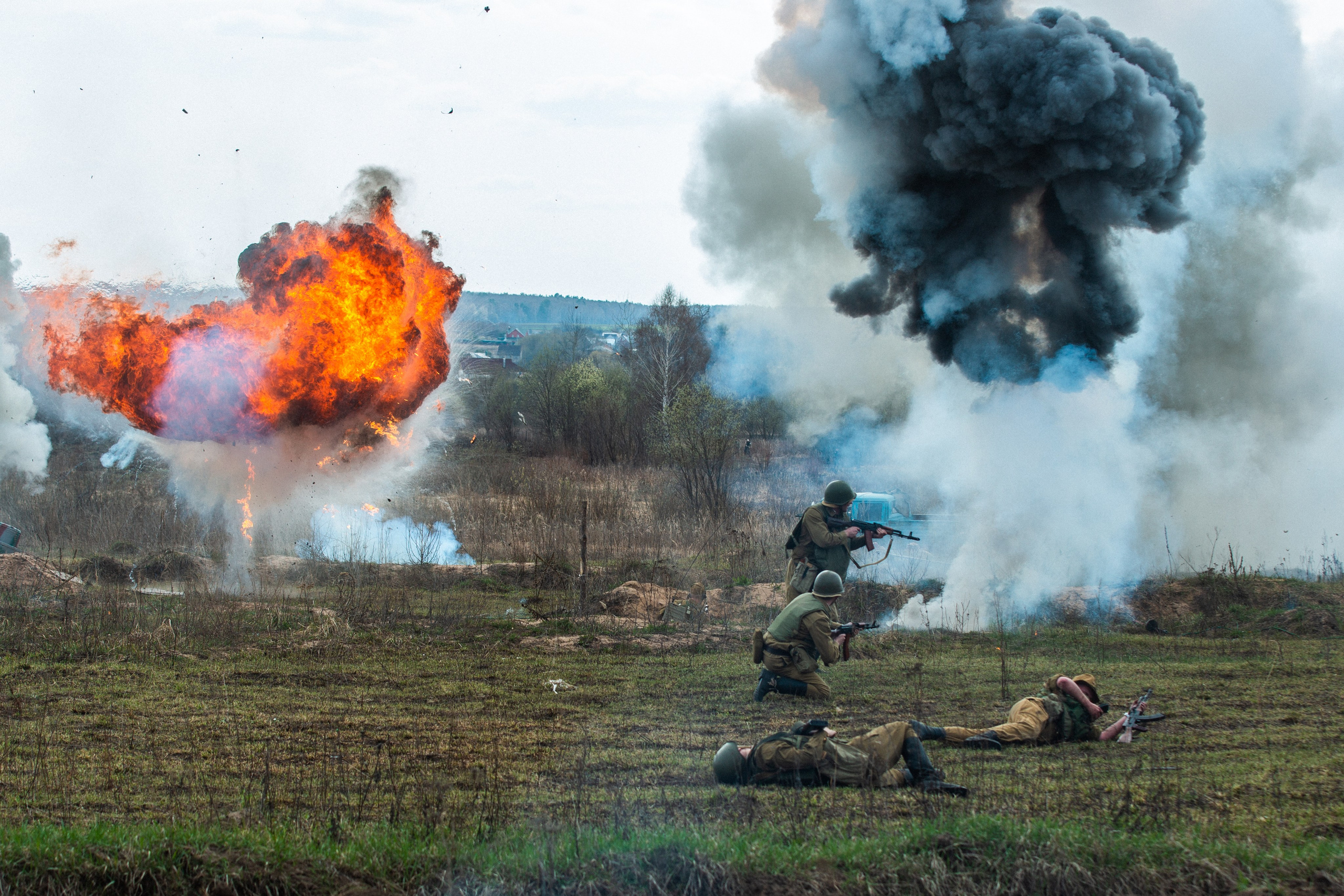 РЕКОНСТРУКЦИЯ БОЯ — АФГАН. Профессиональный фотограф в Мценске и Орловской области
