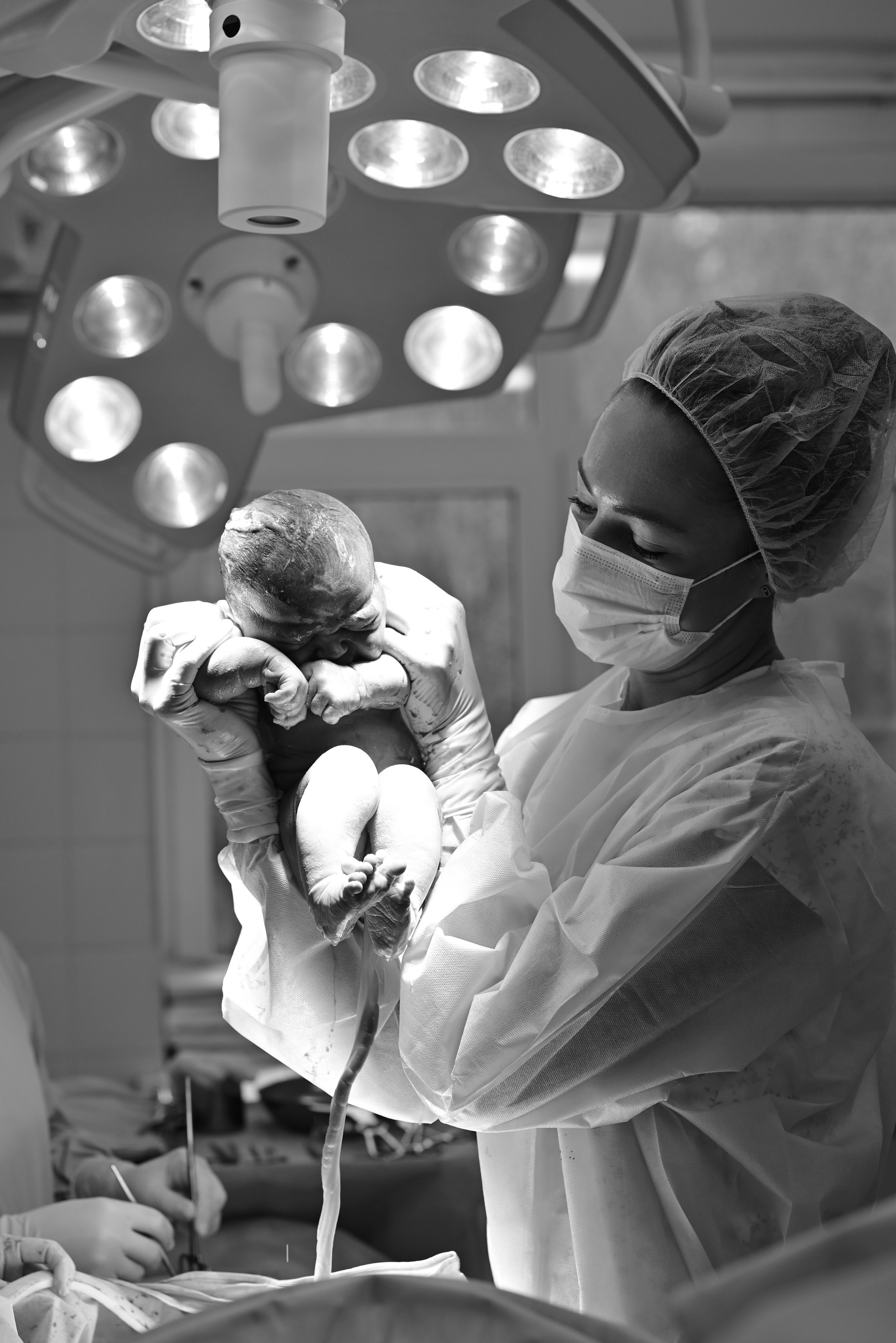 Роды. Детский newborn фотограф в Рязани