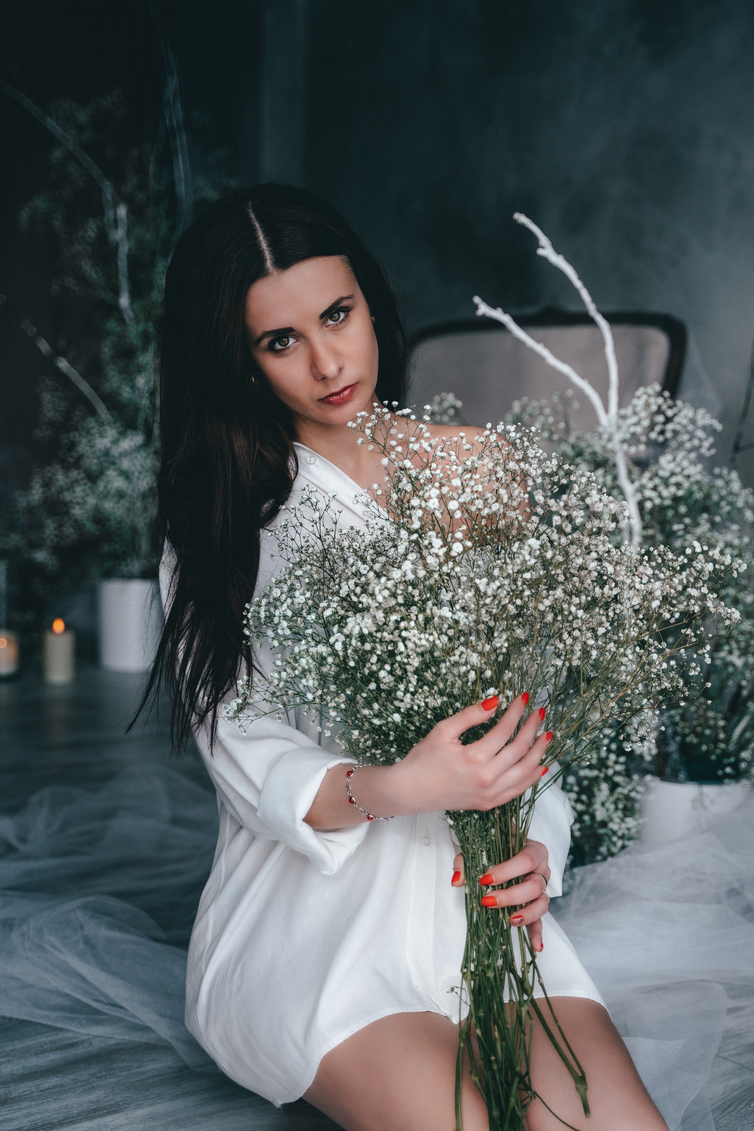 Гипсофилы. Фотограф на крещение Белгород Анастасия Зыбина