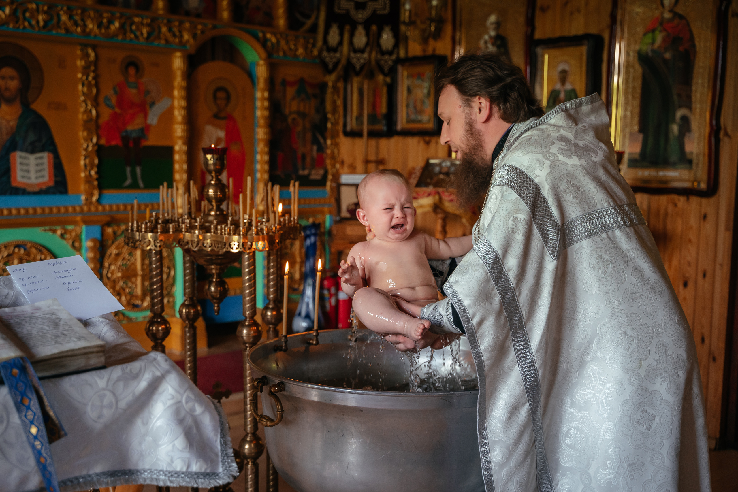 Таинство Крещения. Фотограф на крещение Белгород Анастасия Зыбина