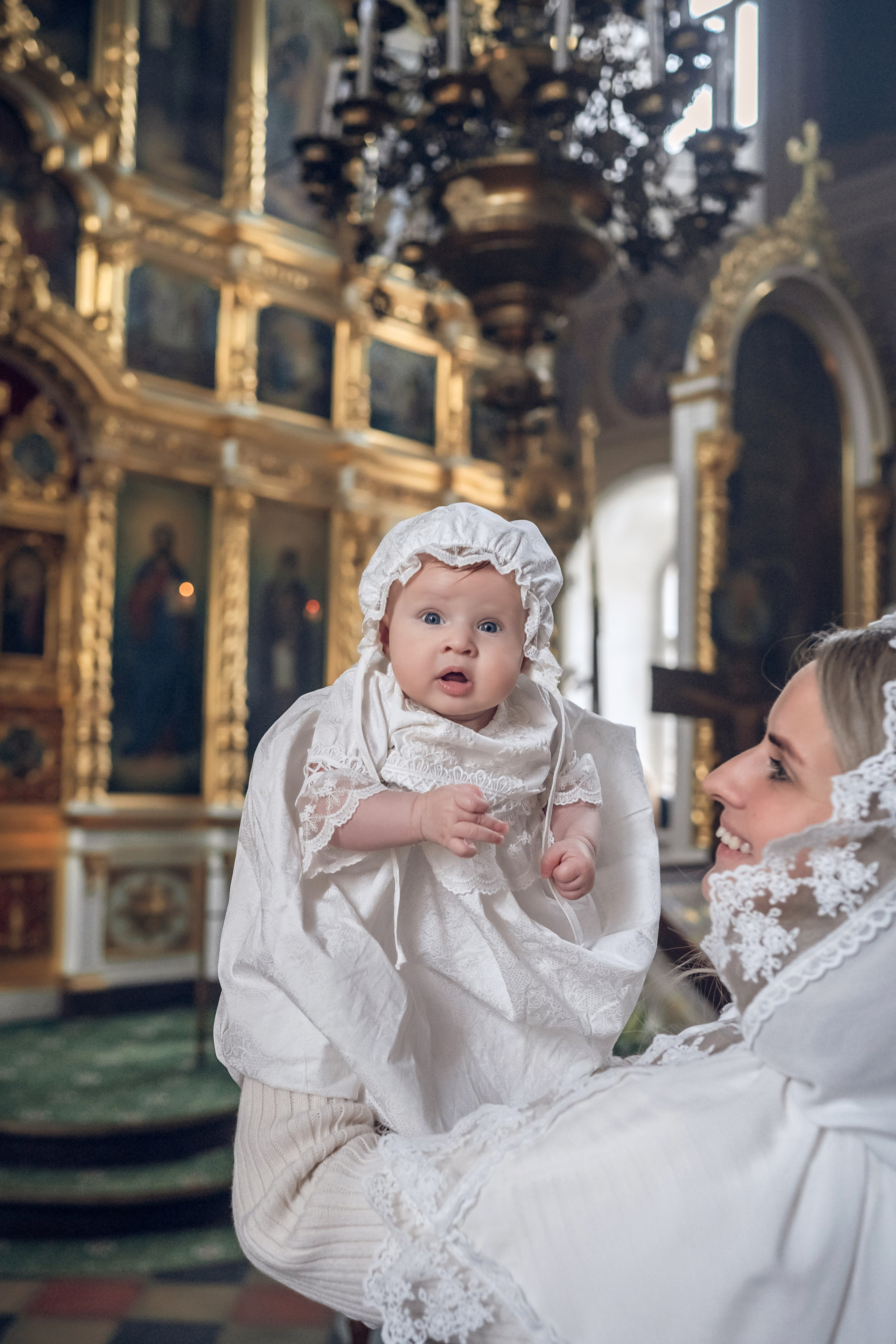 Таинство Крещения. Фотограф Мария Гончарова/ Москва — область