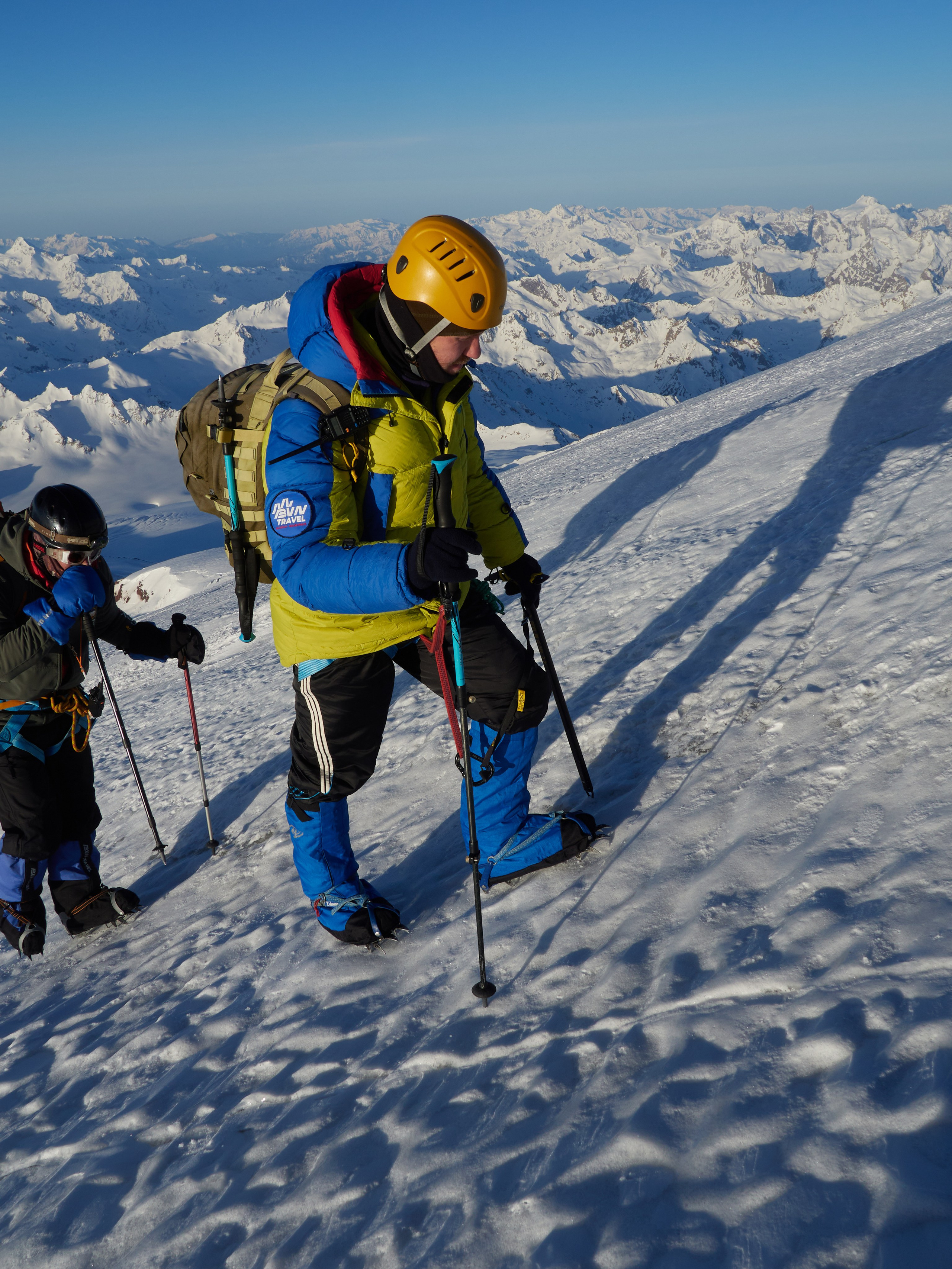 Фотограф на Эльбрусе