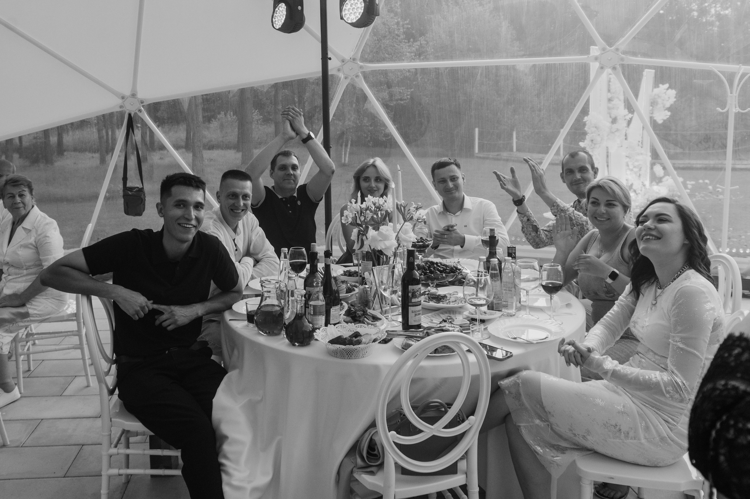 Свадебная фотосессия с утром невесты и красивым свадебным банкетом. Свадебный фотограф в Твери, Москве и Санкт-Петербурге Денисова Екатерина