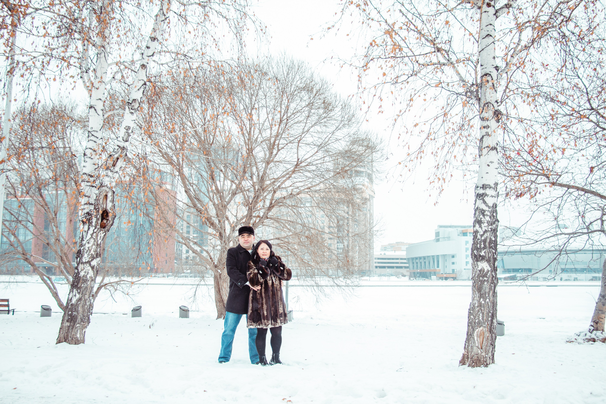 Семейная фотосессия. Татьяна. Зимний выходной с родными. Фотограф в Екатеринбурге Пойгина Елена