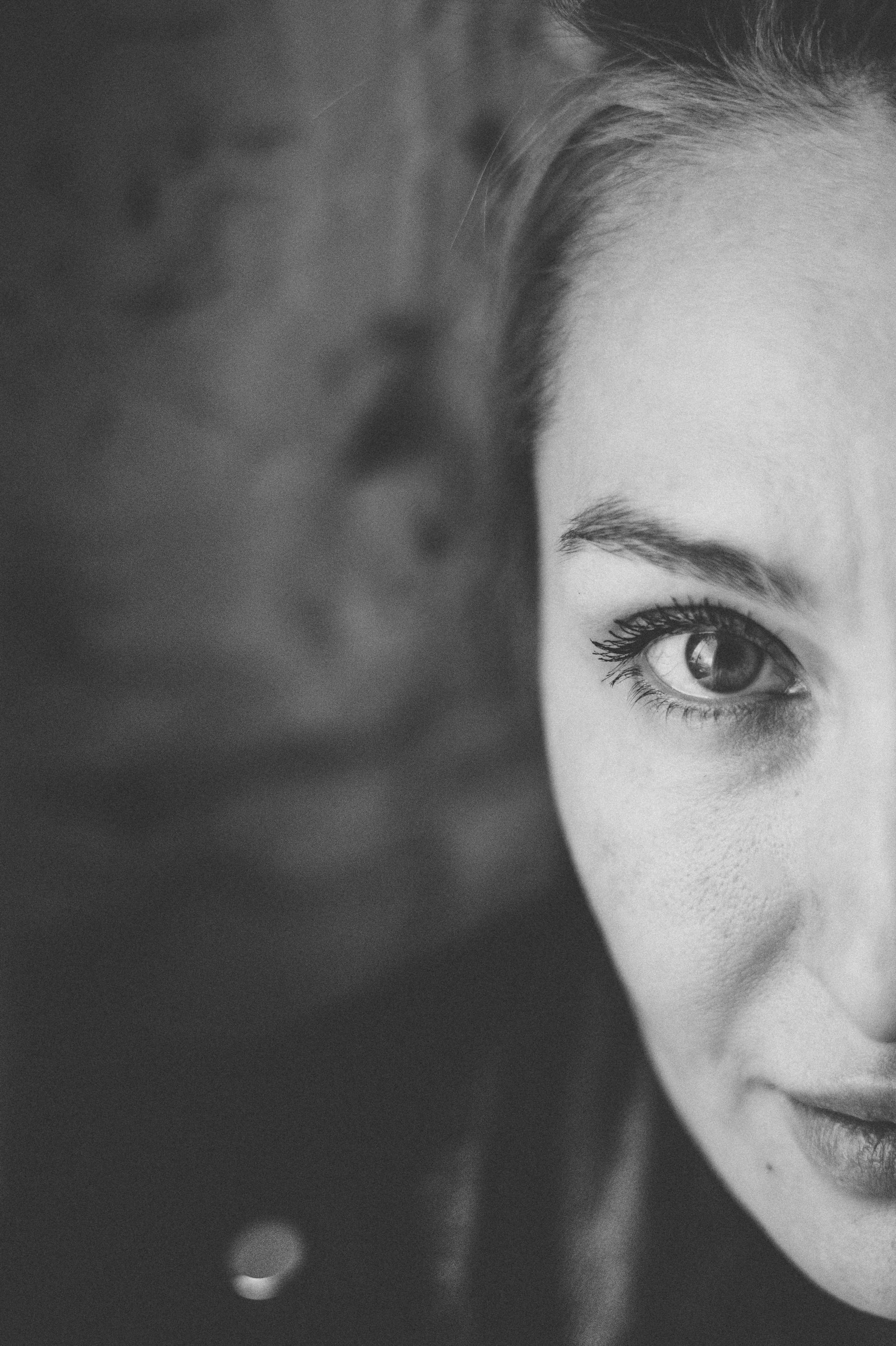 Женский портрет чб студия. Фотограф в Перми Гиренко Людмила