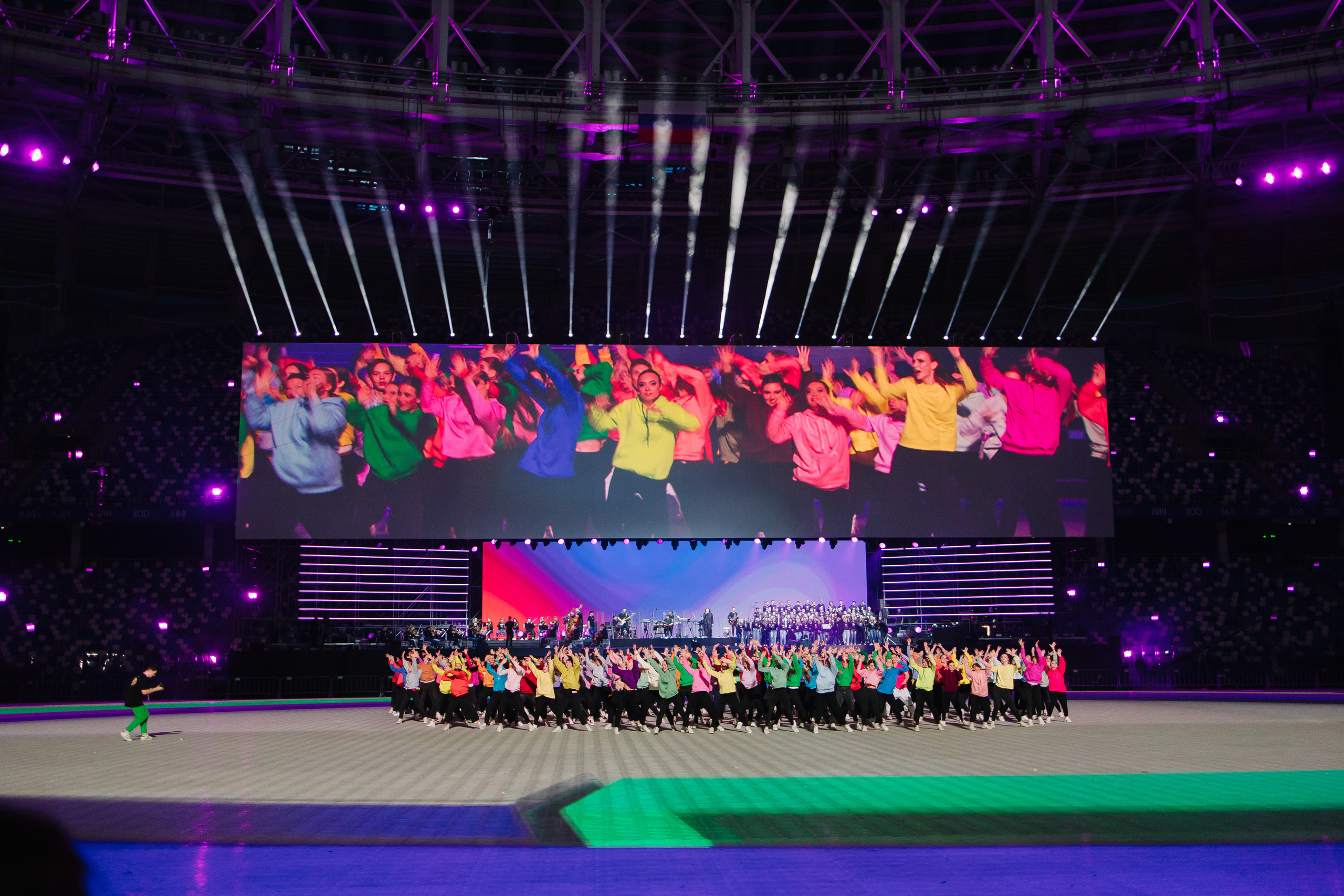 Opening of the Russian Student Spring. OOPS TEAM