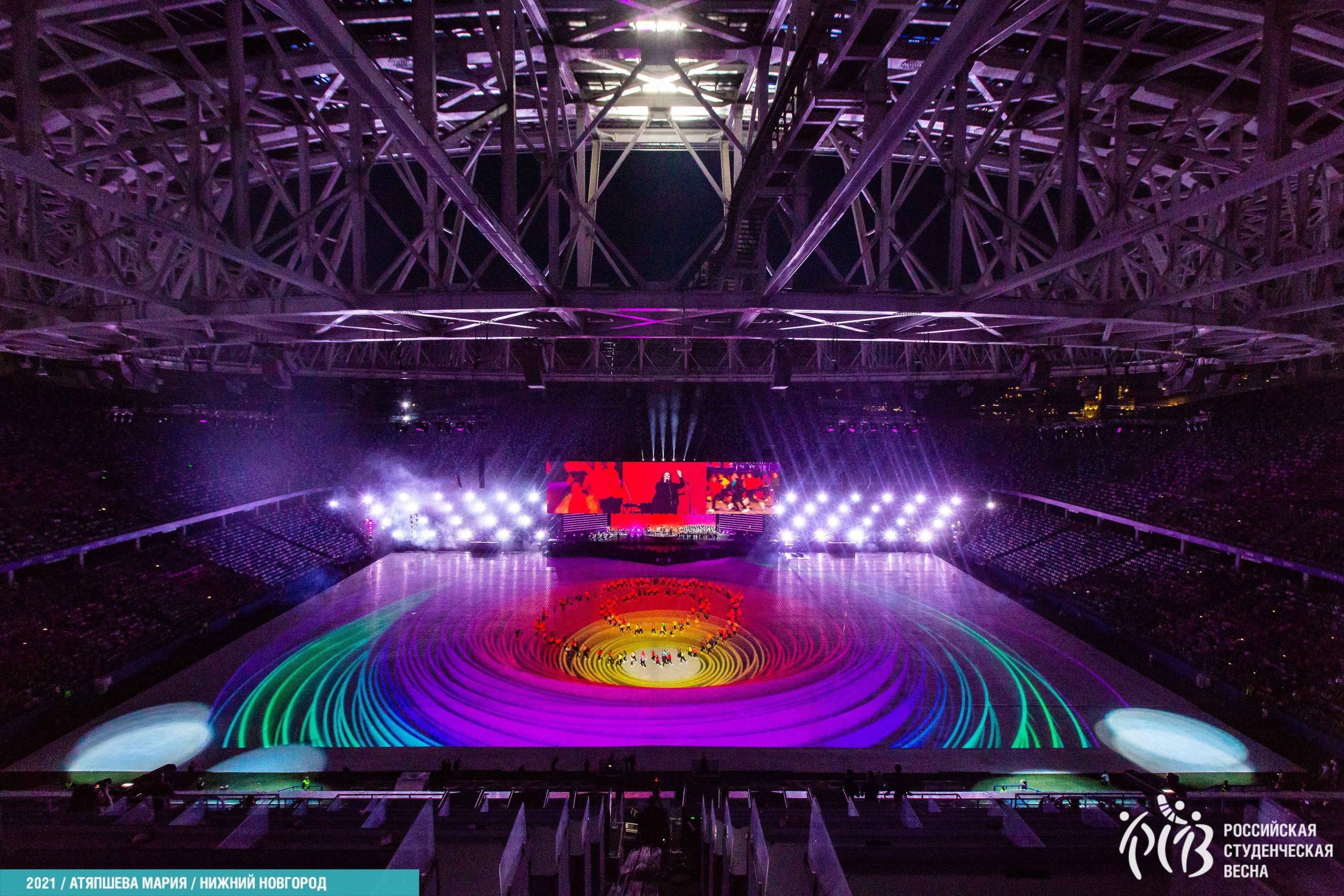 Opening of the Russian Student Spring. OOPS TEAM