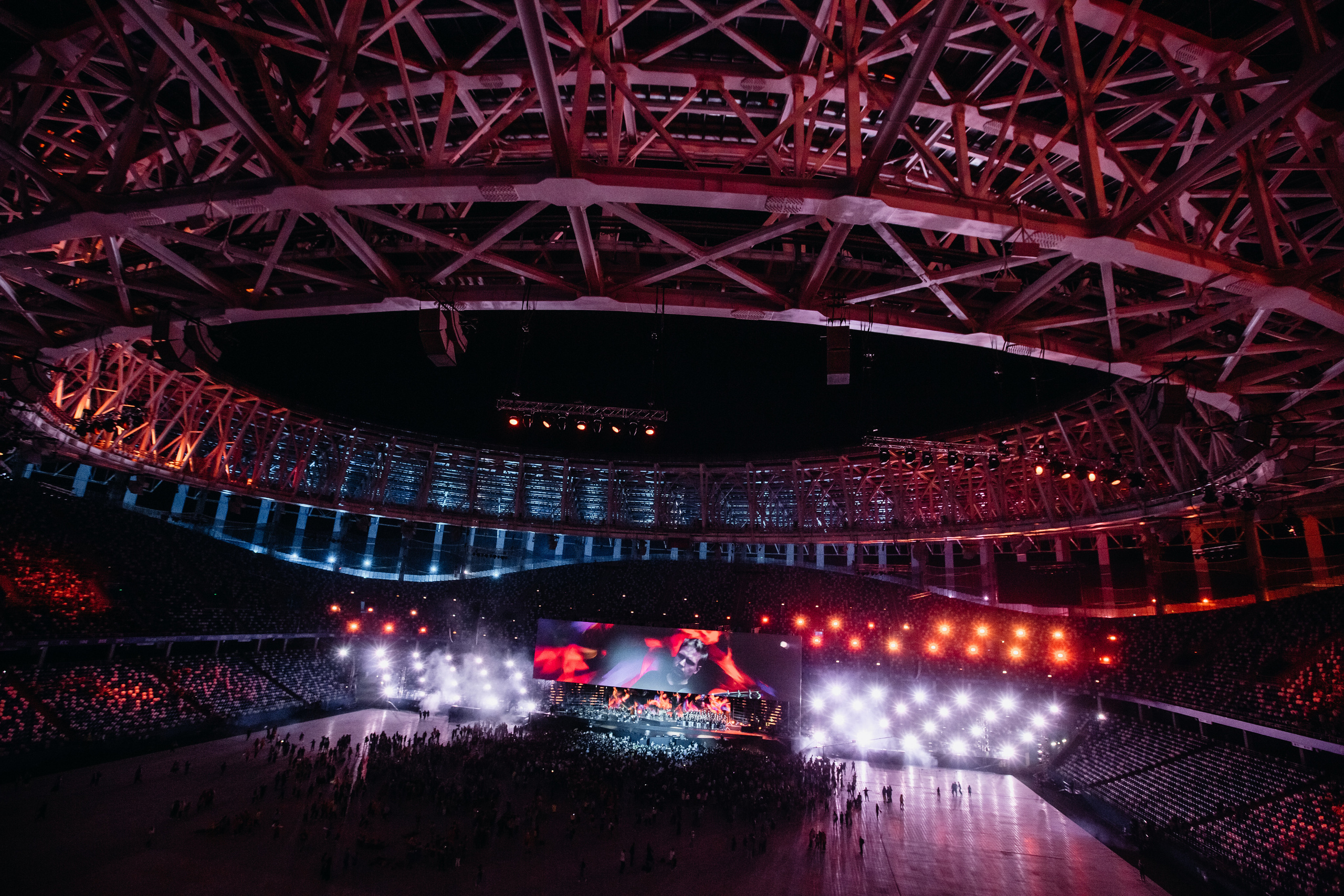 Opening of the Russian Student Spring. OOPS TEAM