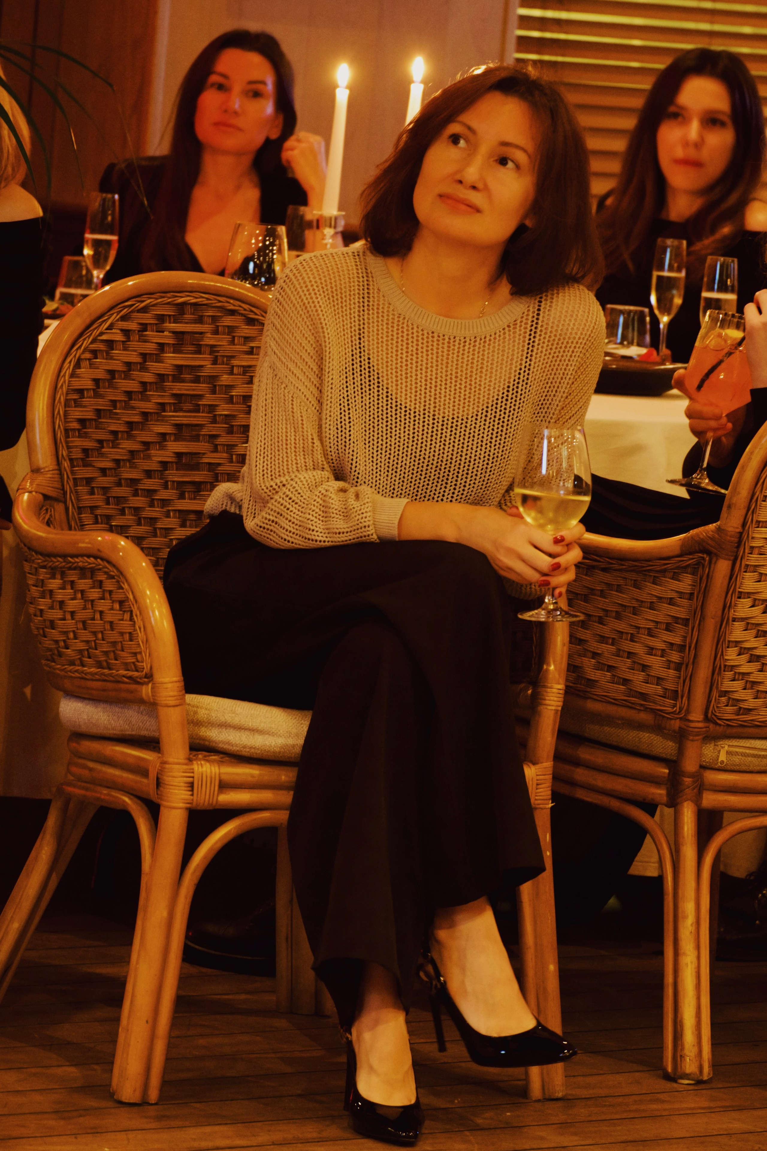 Вечер в Чайке. Татьян гертье