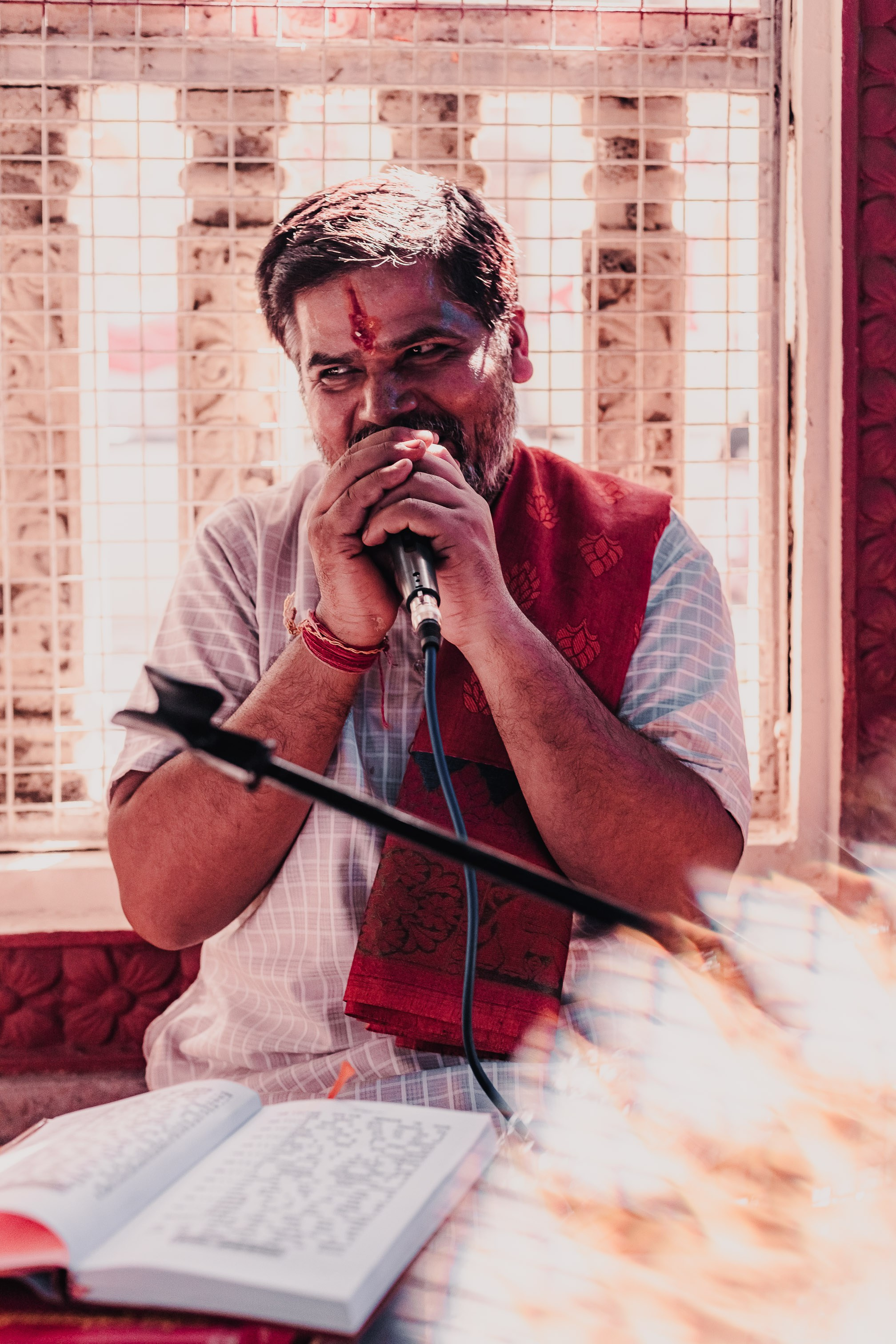 Navaratri yajna at Devraha Baba Ji ashram. Мариам Багдасарян