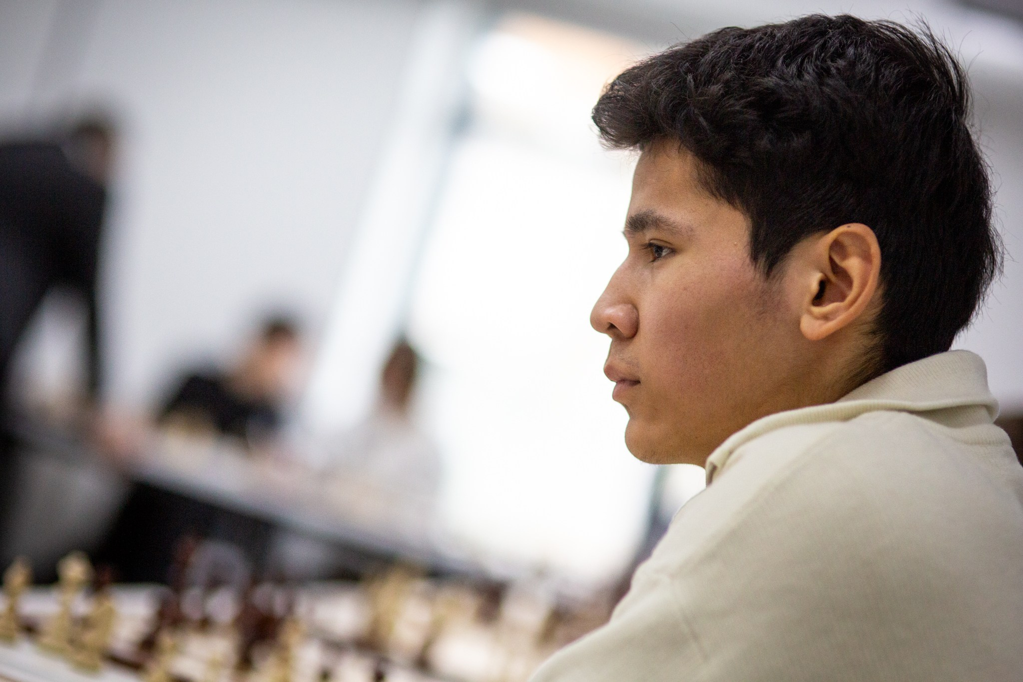 2025.02.01 KAZAKHMYS Youth Team Chess CUP 2025 — Simul with Alexander Moiseenko. Фотограф Анна Штурман (репортажная съёмка любых событий и мероприятий) Anna Shtourman photographer