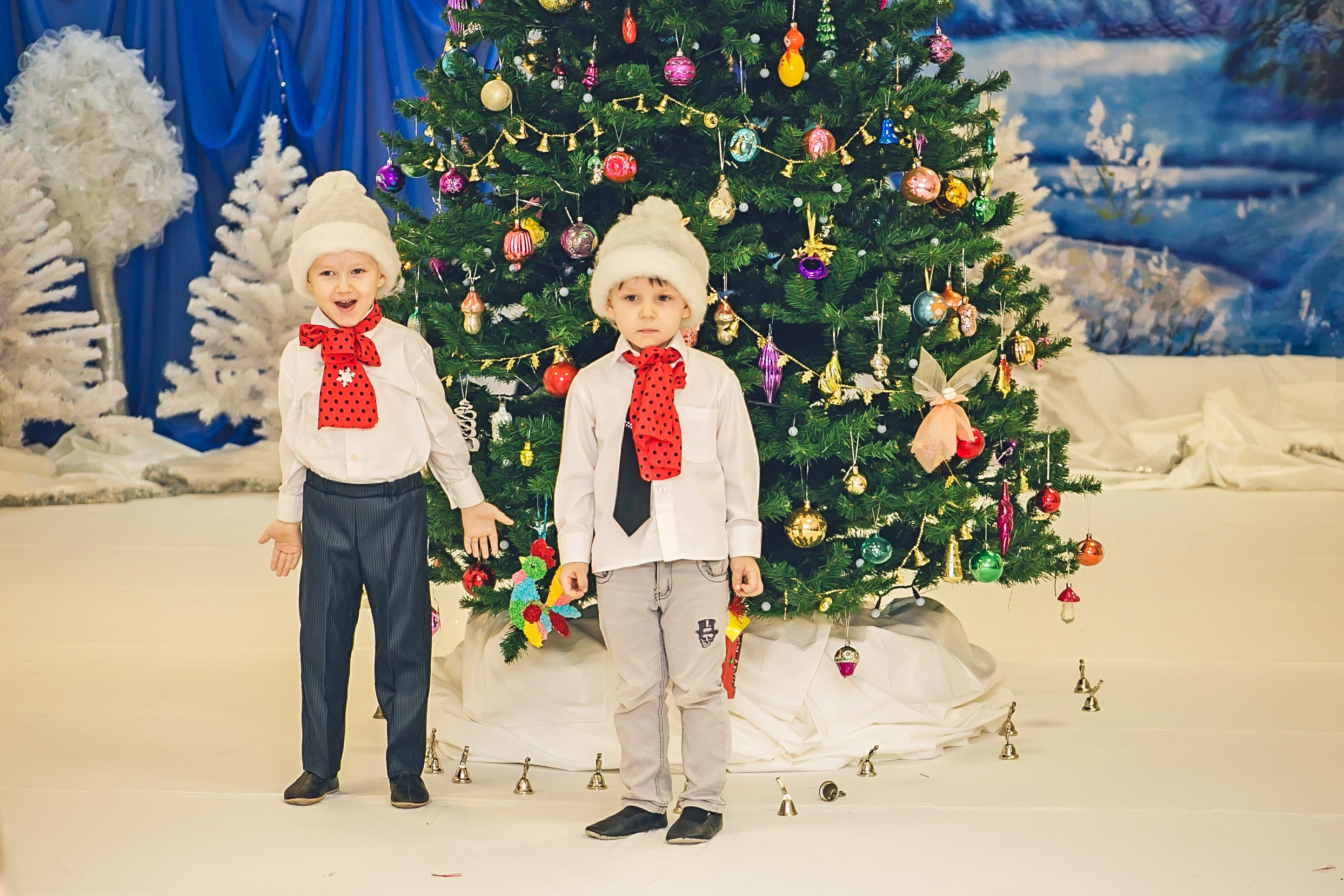 Новый год в саду. Семейный и детский фотограф в Нижнем Новгороде