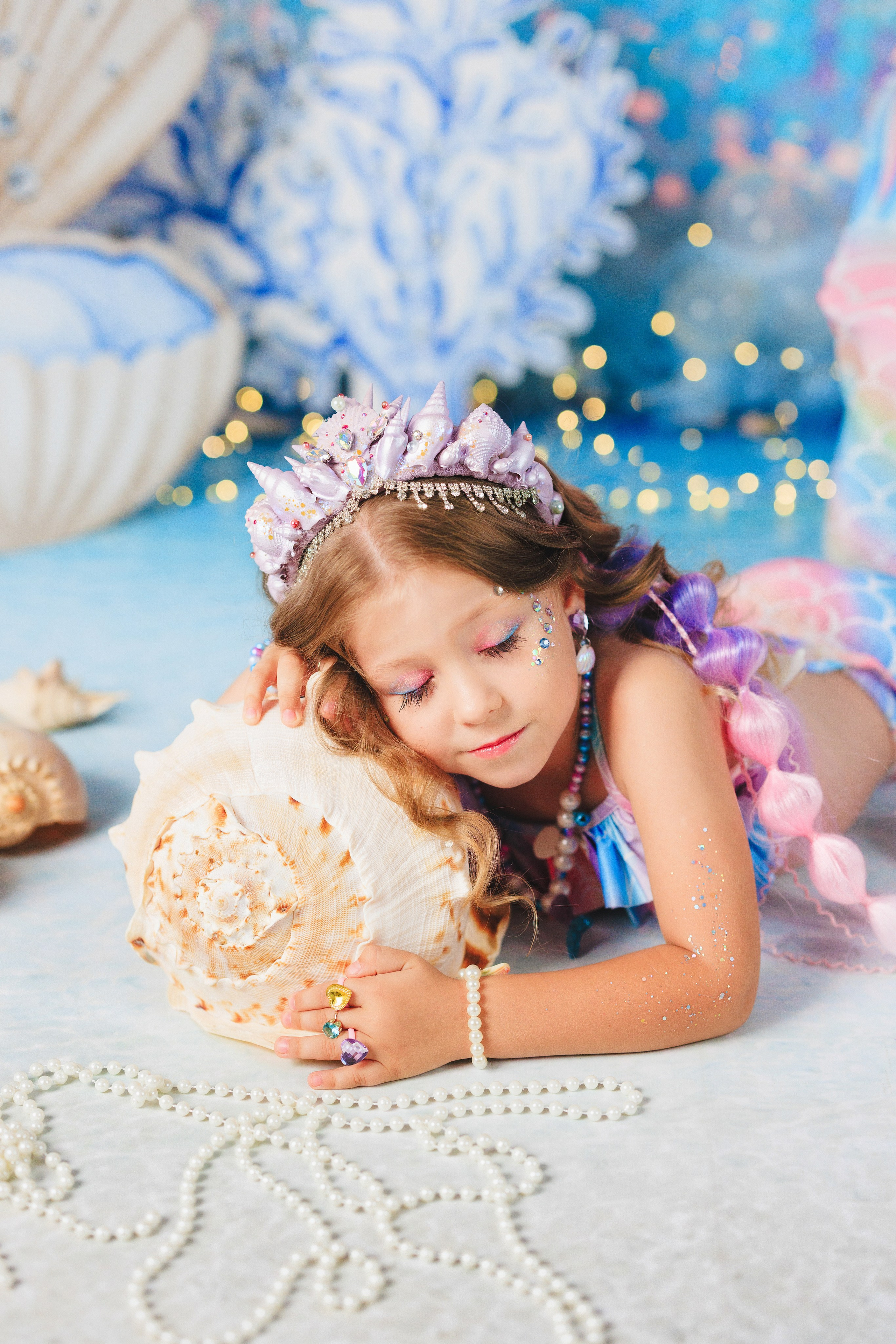 Детская фотосессия в образе «РУСАЛОЧКА», город Краснодар. Семейный и детский фотограф в Краснодаре Анна Трашкова