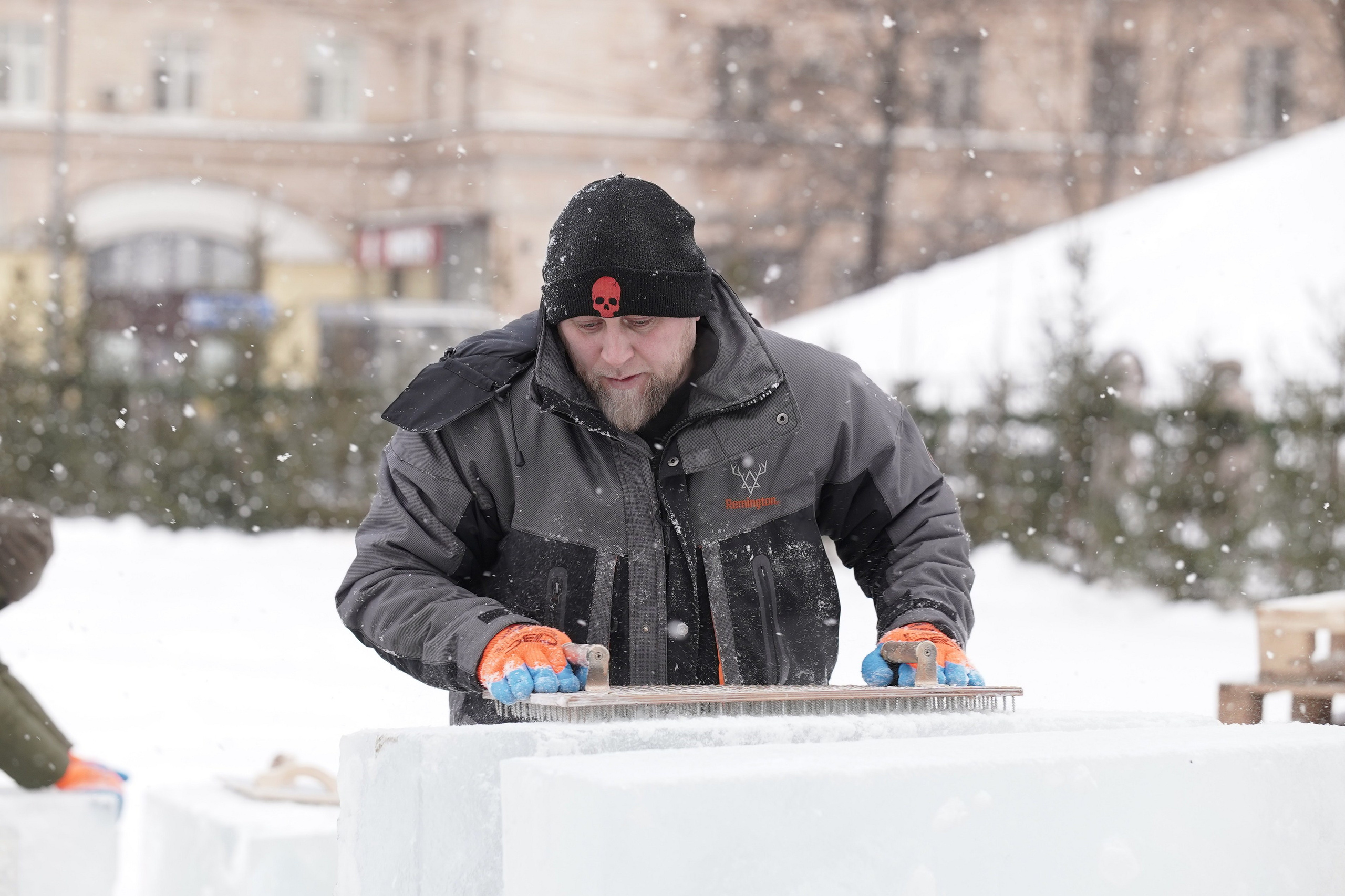 Ледовая Москва. Фото Репортаж. Фотограф в Москве — Георгий Чернышов