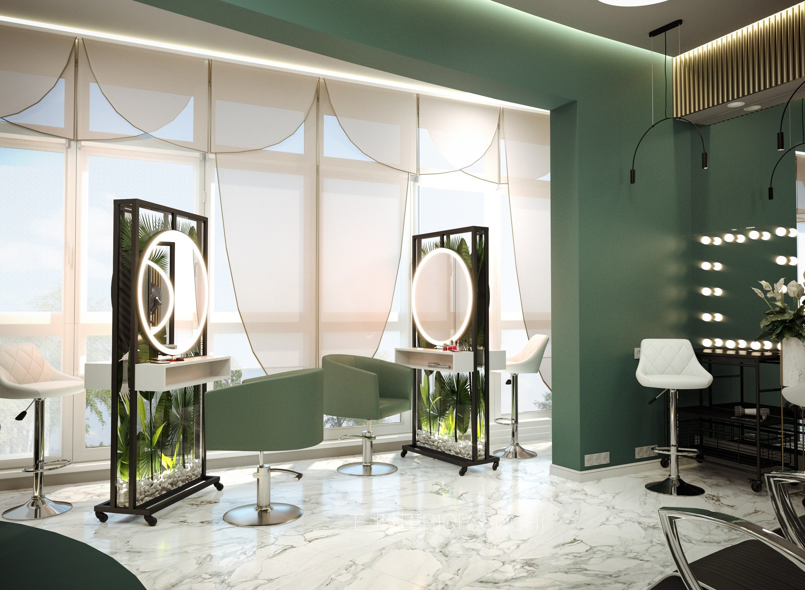 BEAUTY_KOVORK_AMAZON. Дизайн интерьера Евгения Тисленко