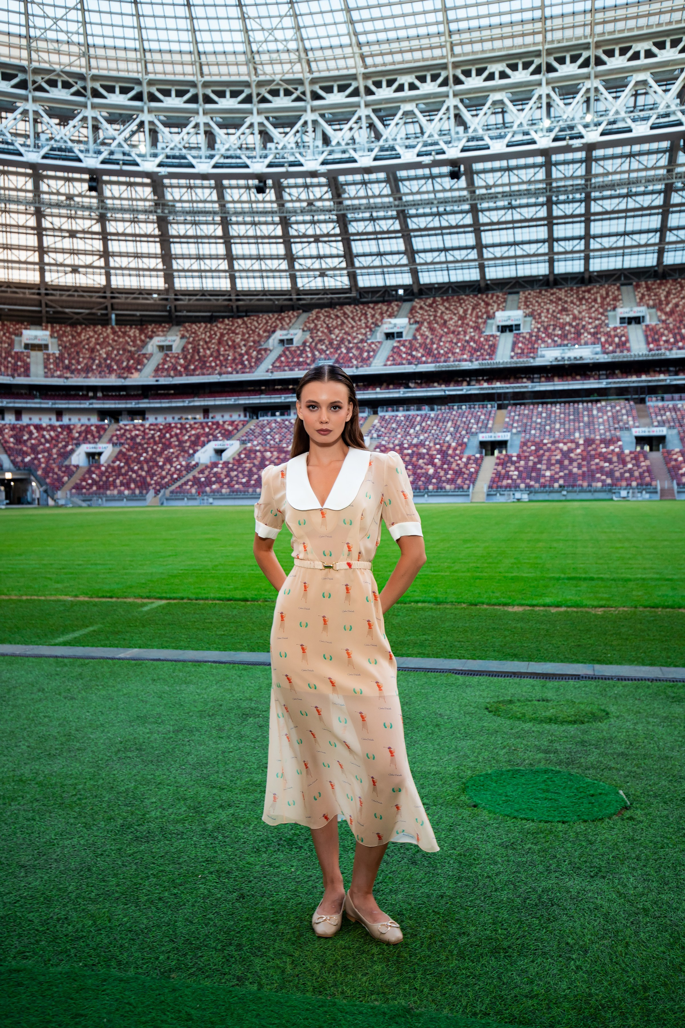 Показ Галины Подзолко в Лужниках. Репортажный и fashion фотограф в Москве Сергей Бардин