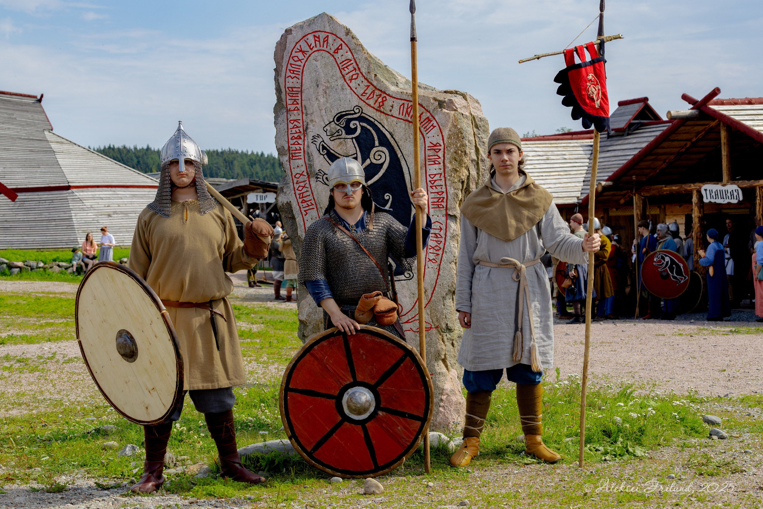 Исторический парк «Бастiонъ» (фестиваль «Карельская Земля» 2025 г.). Аэросъемка. Фото и Видео в Карелии. Алексей Фрилунд