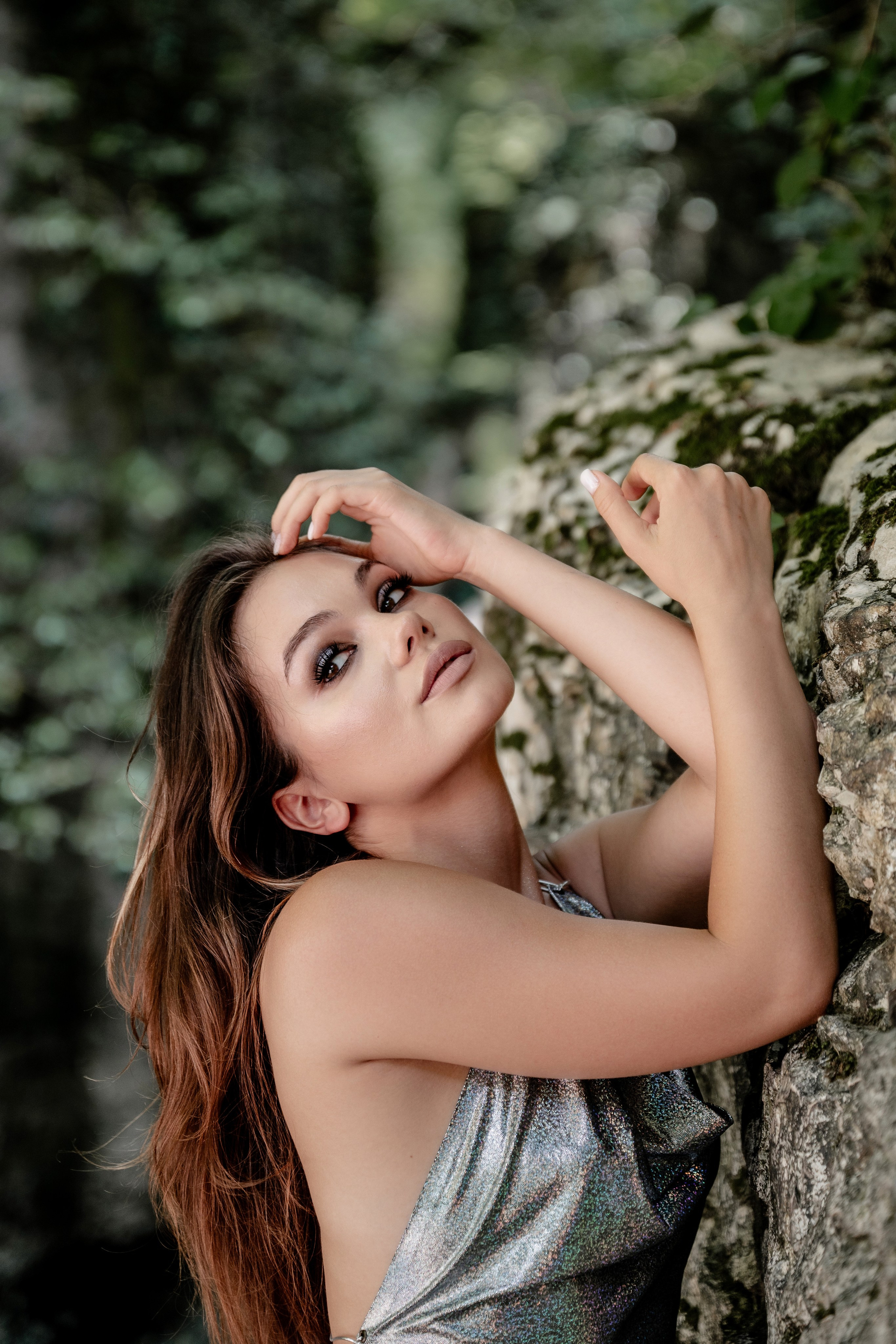 Юля водопады. Наталья Слесаренко фотограф в Сочи