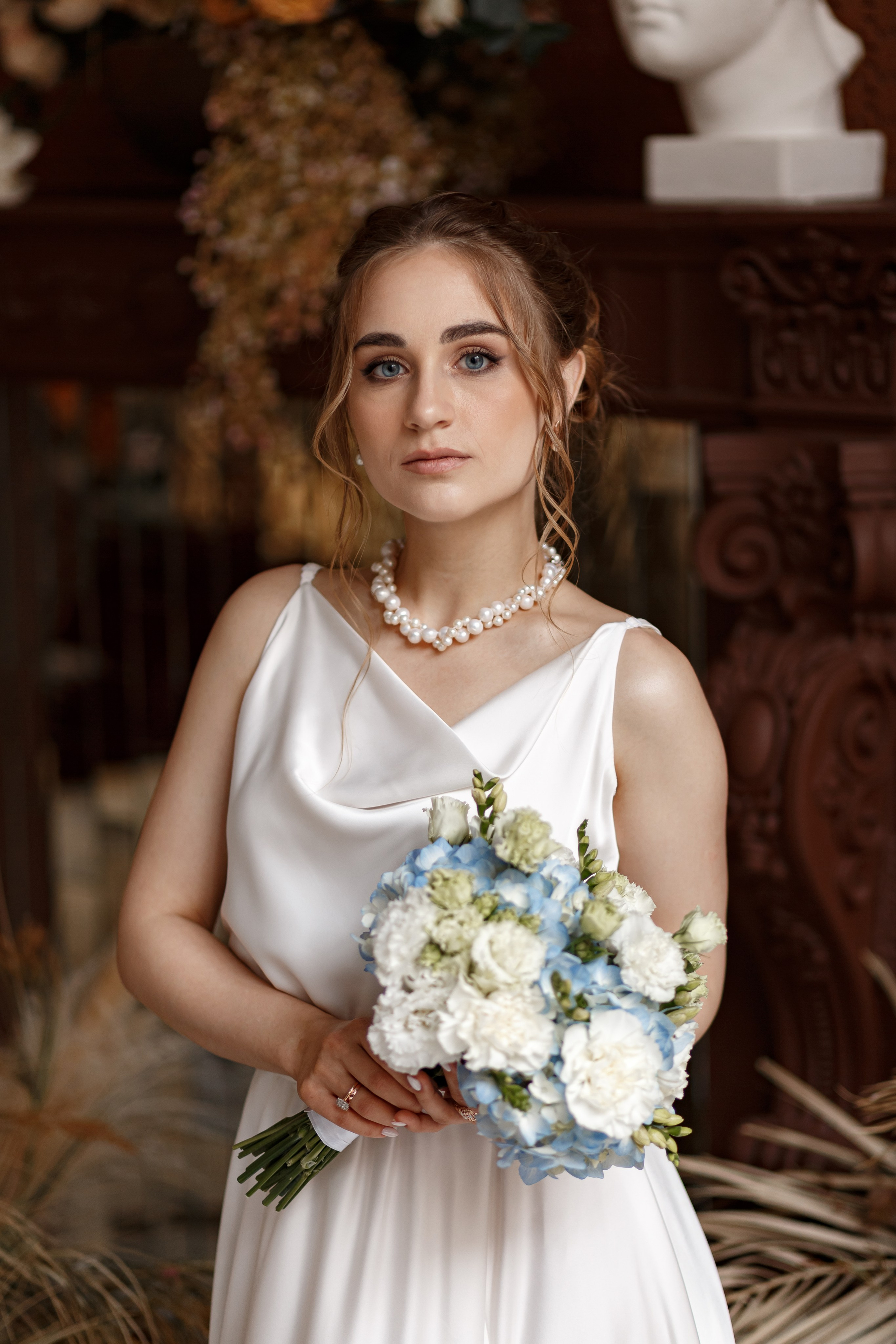 Свадебная фотосессия в городе и в фотостудии. Свадебный фотограф Москва и МО Сергей Киржаев