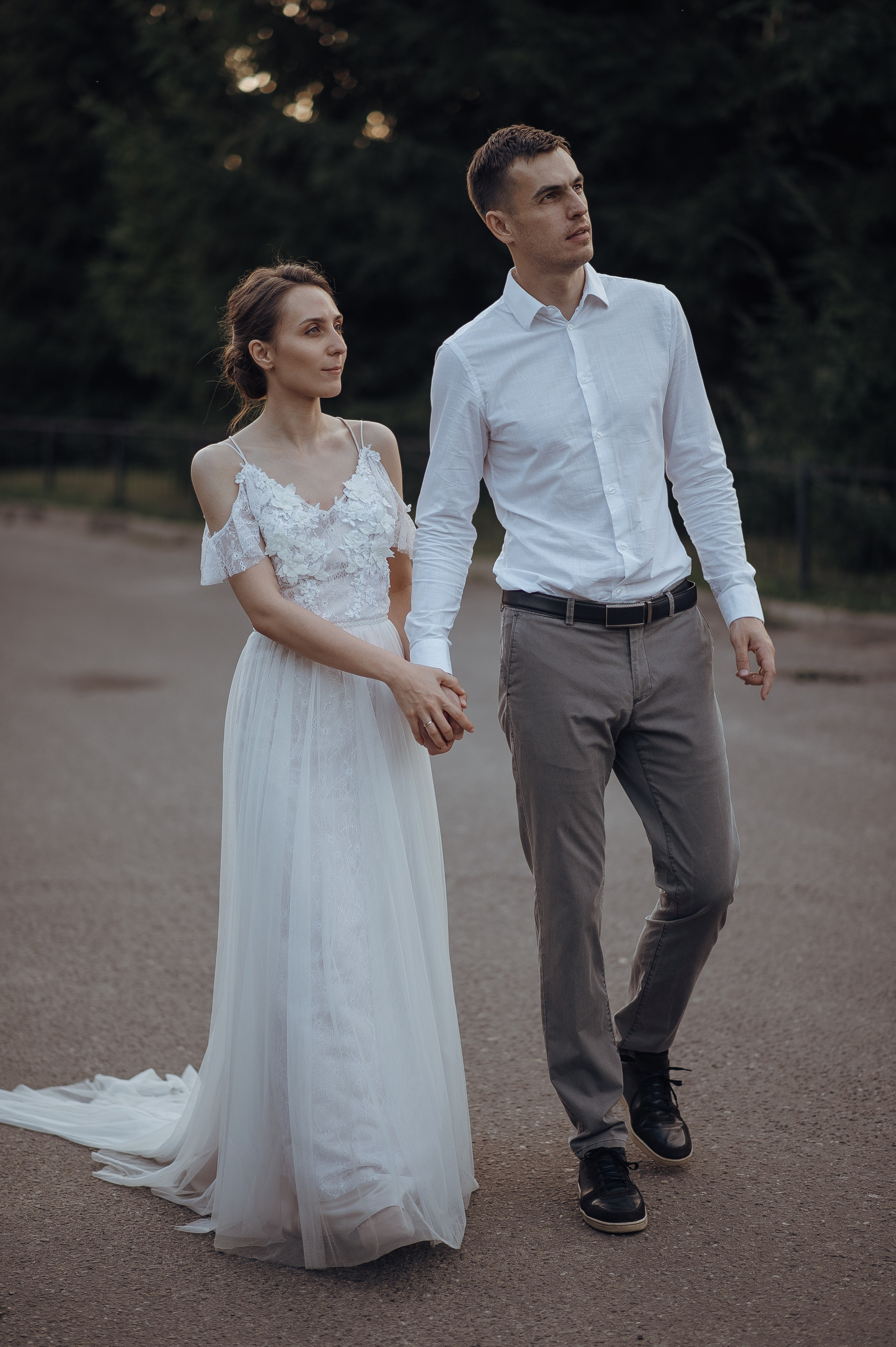 Свадебный вечер Ивана и Татьяны, любовь на закате. Свадебный фотограф в Ярославле Денис Медоваров