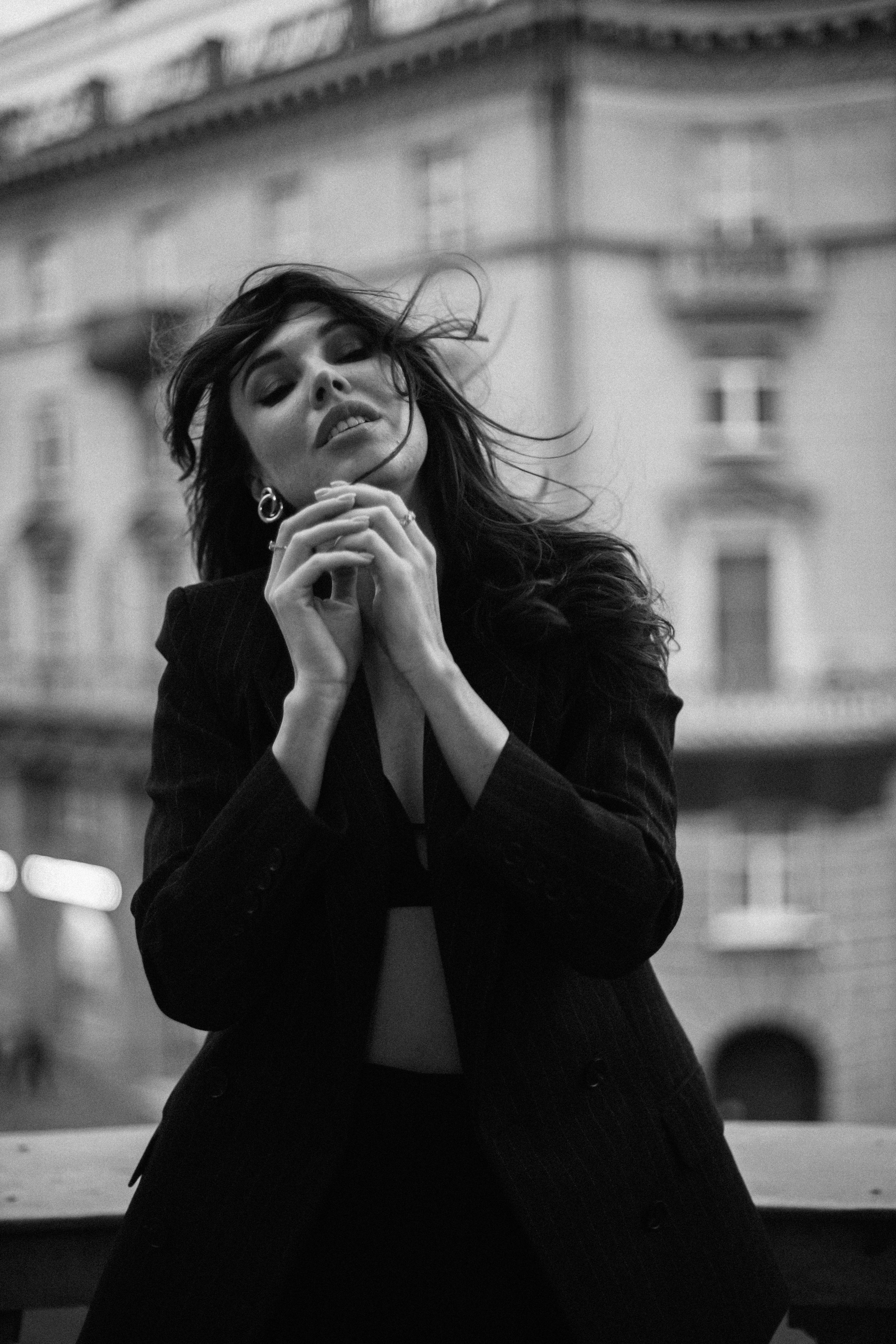 Вероника (съемка на балконе). Фотограф в Москве и Санкт-Петербурге Дарина