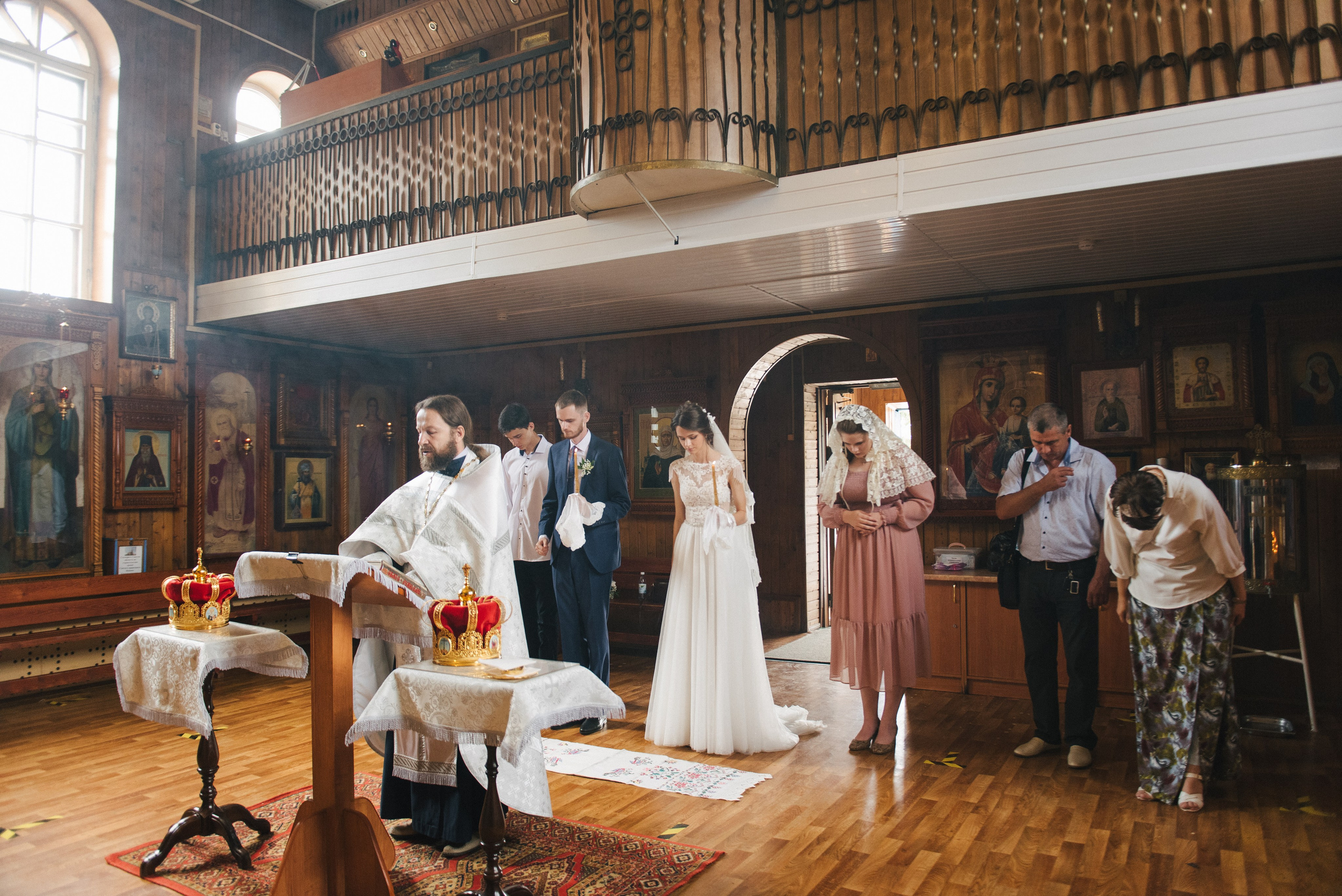 Венчание Никиты и Тони — Храм Иоанна Кронштадского. Свадебный и семейный фотограф Волгоград Москва