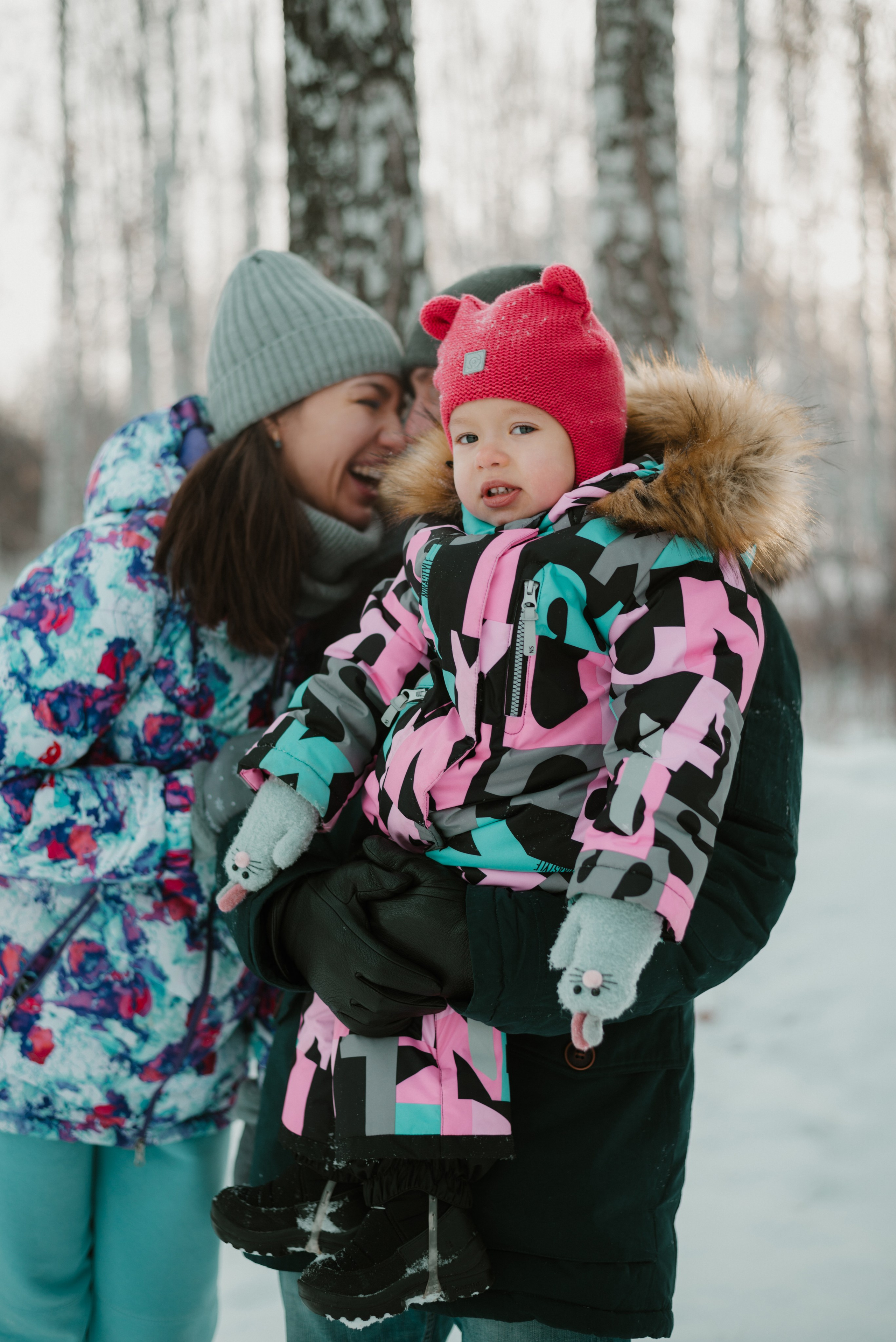 Прогулочная семейная фотосессия