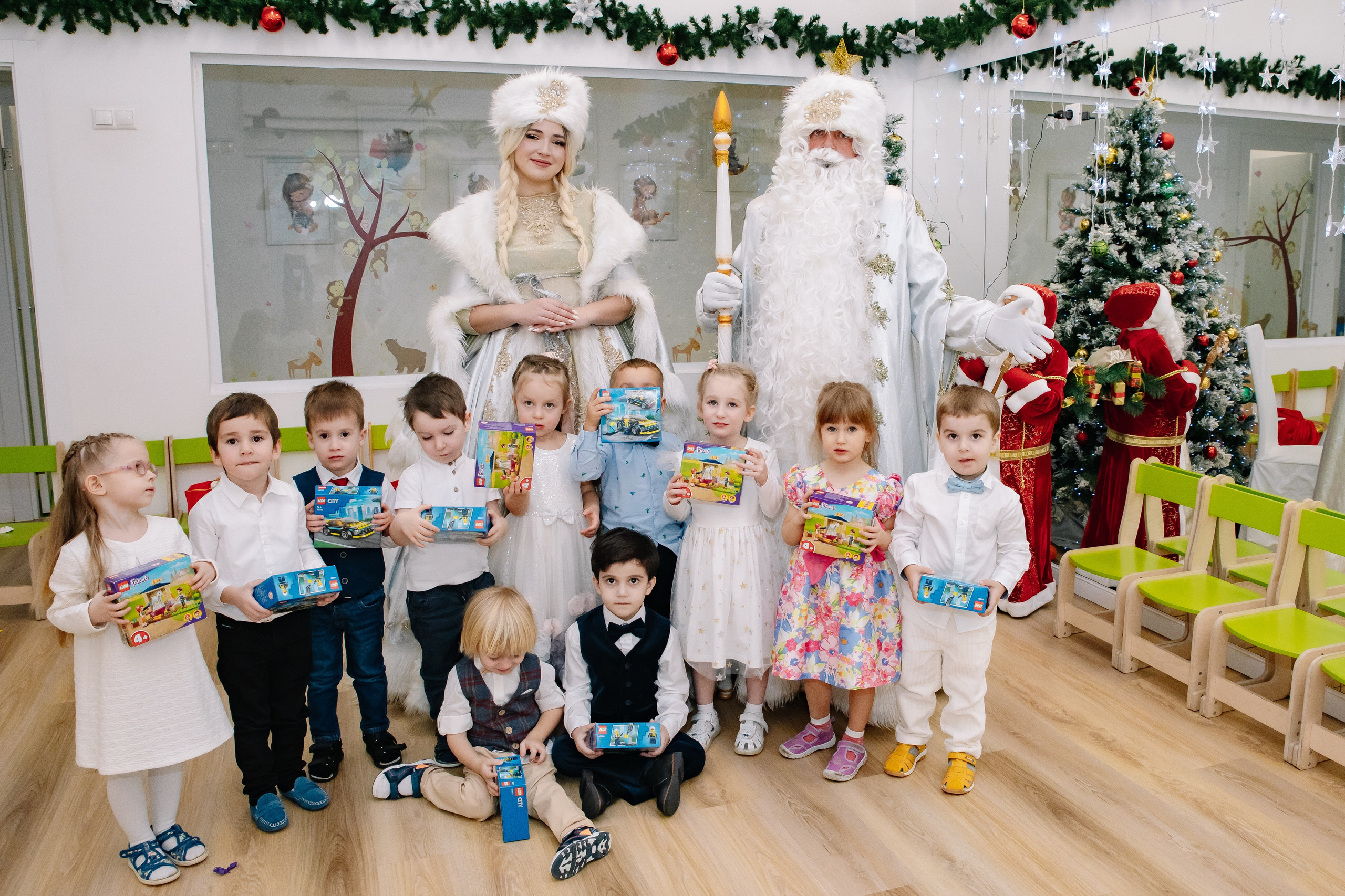 Новогодний утренник в саду Пятачок. Фотограф в Москве Яна Полосина