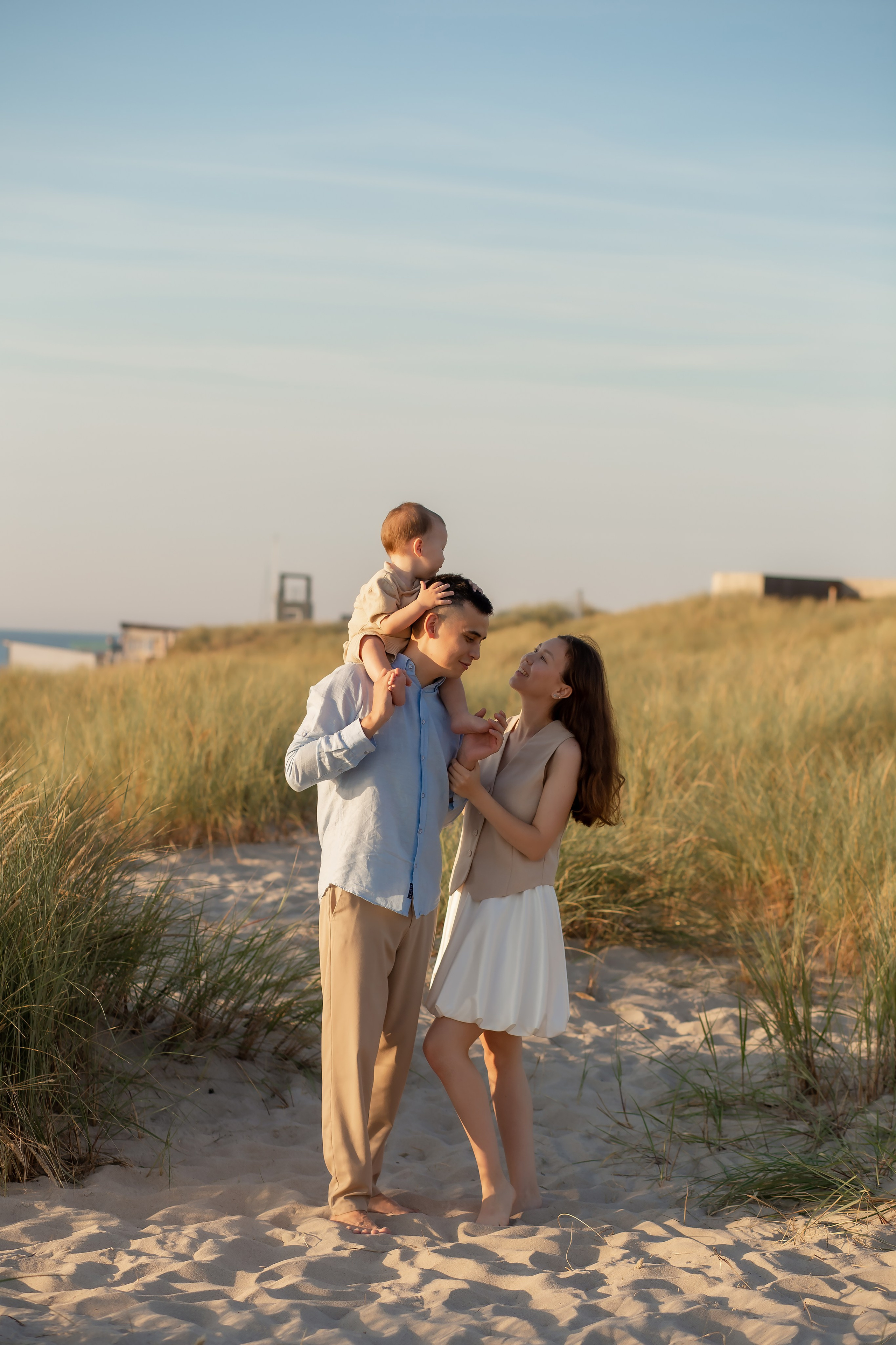 Карина, Эмиль и Марсель. На закате лета. Фотограф в Калининграде Решетникова Алина