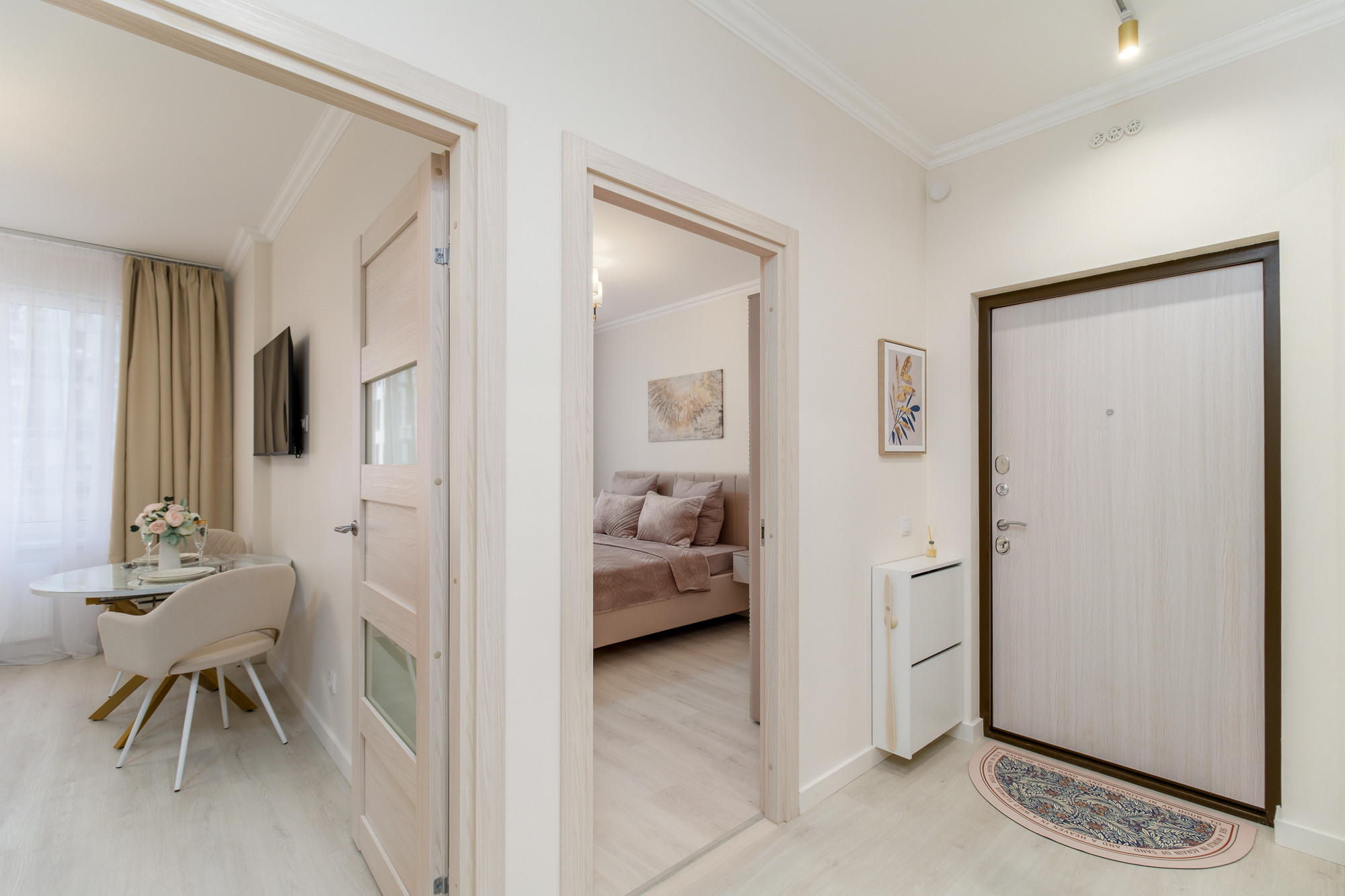 Интерьерная съёмка 2-х комнатной квартиры