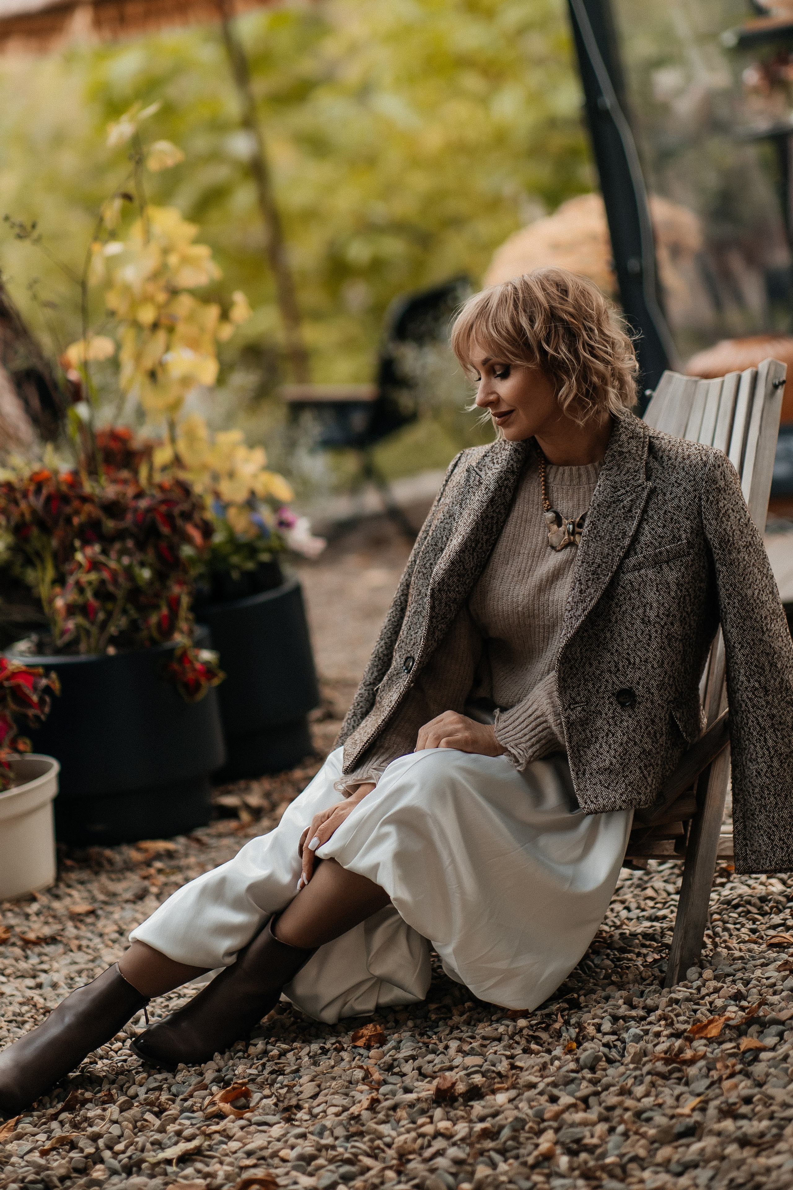 Маша и осень