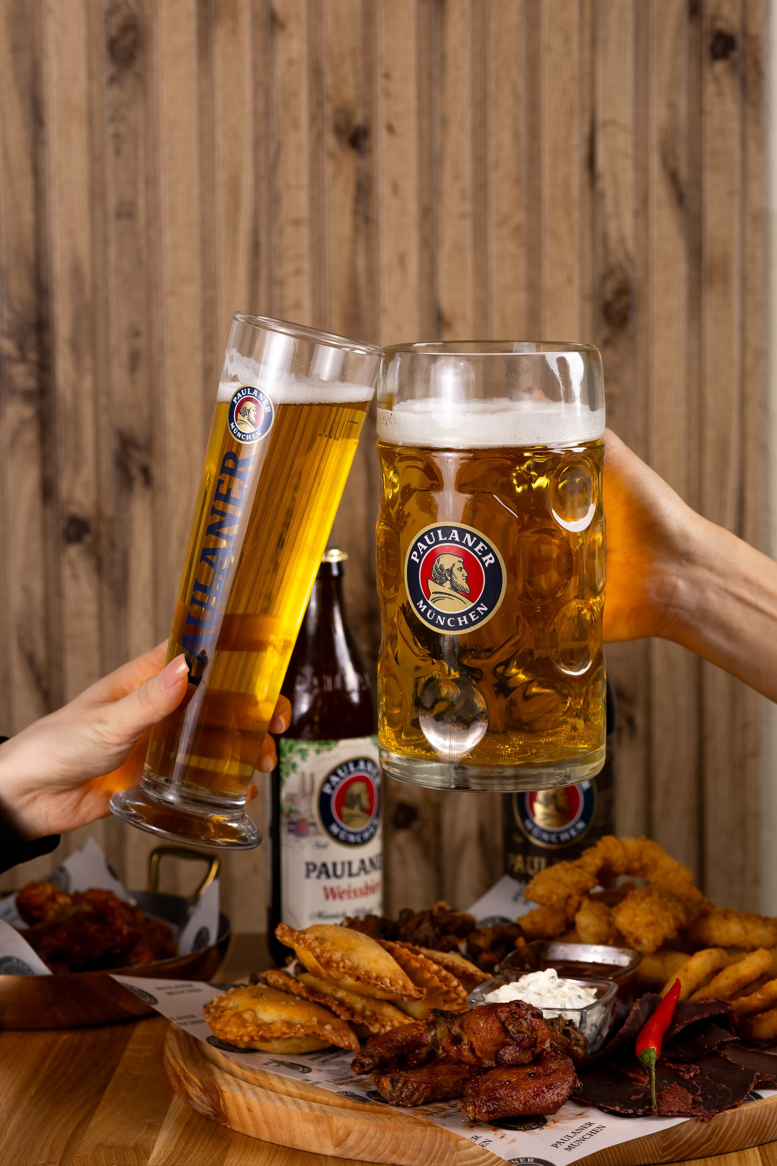 Paulaner. Рекламный фуд фотограф и видеограф в Астане Алина Лысенко