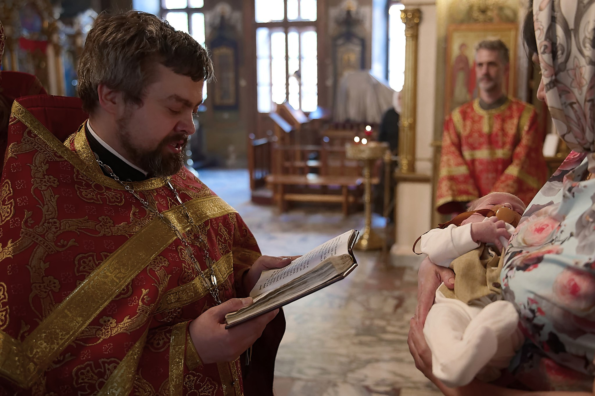 Таинство Крещения на Светлой Седмице. Фотограф в Москве