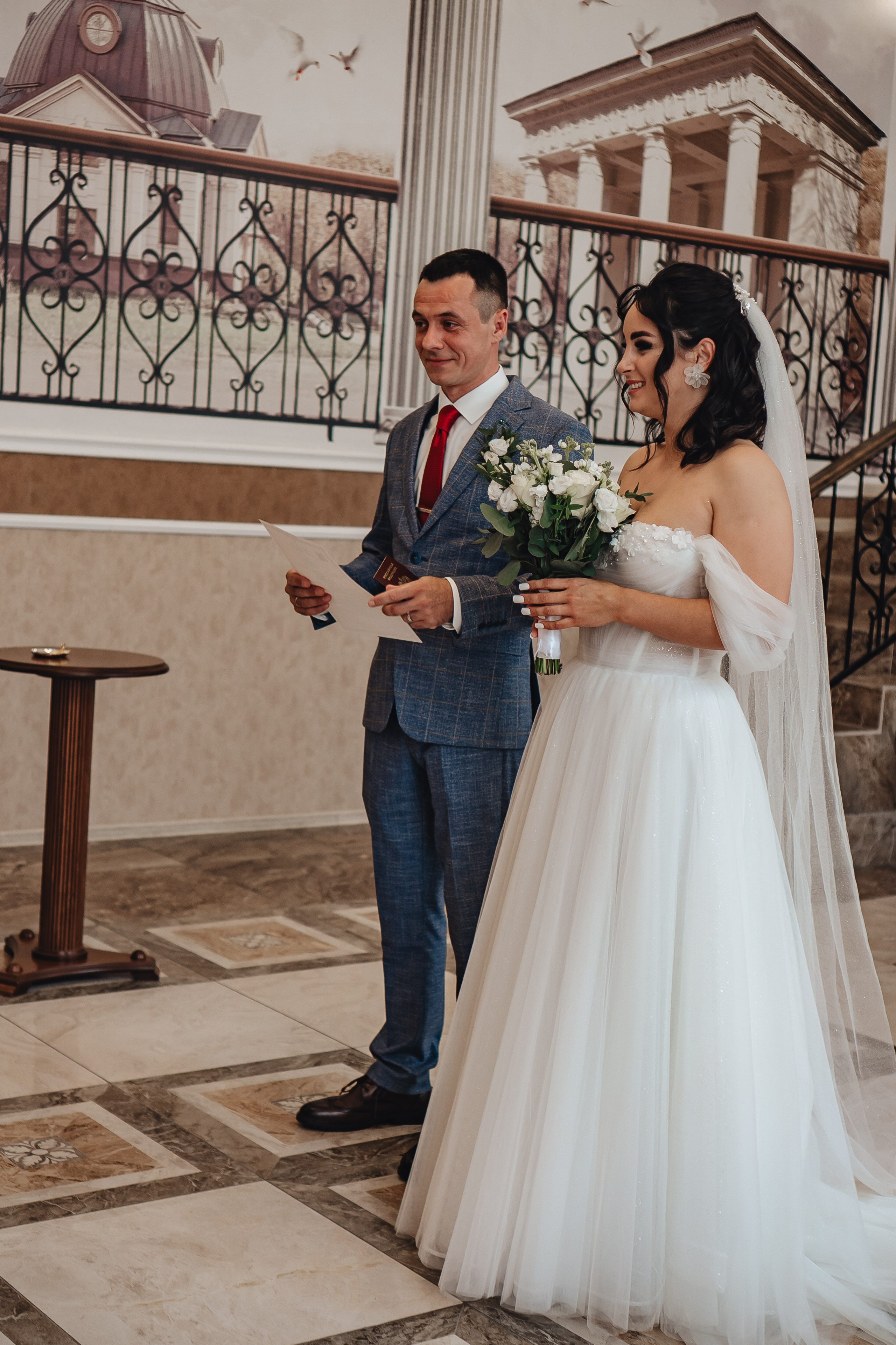 СВАДЕБНАЯ СЬЕМКА В ЗАГСЕ НА МОСКОВСКОМ ПРОСПЕКТЕ. Профессиональный фотограф, Санкт-Петербург — Виктория Богомолова