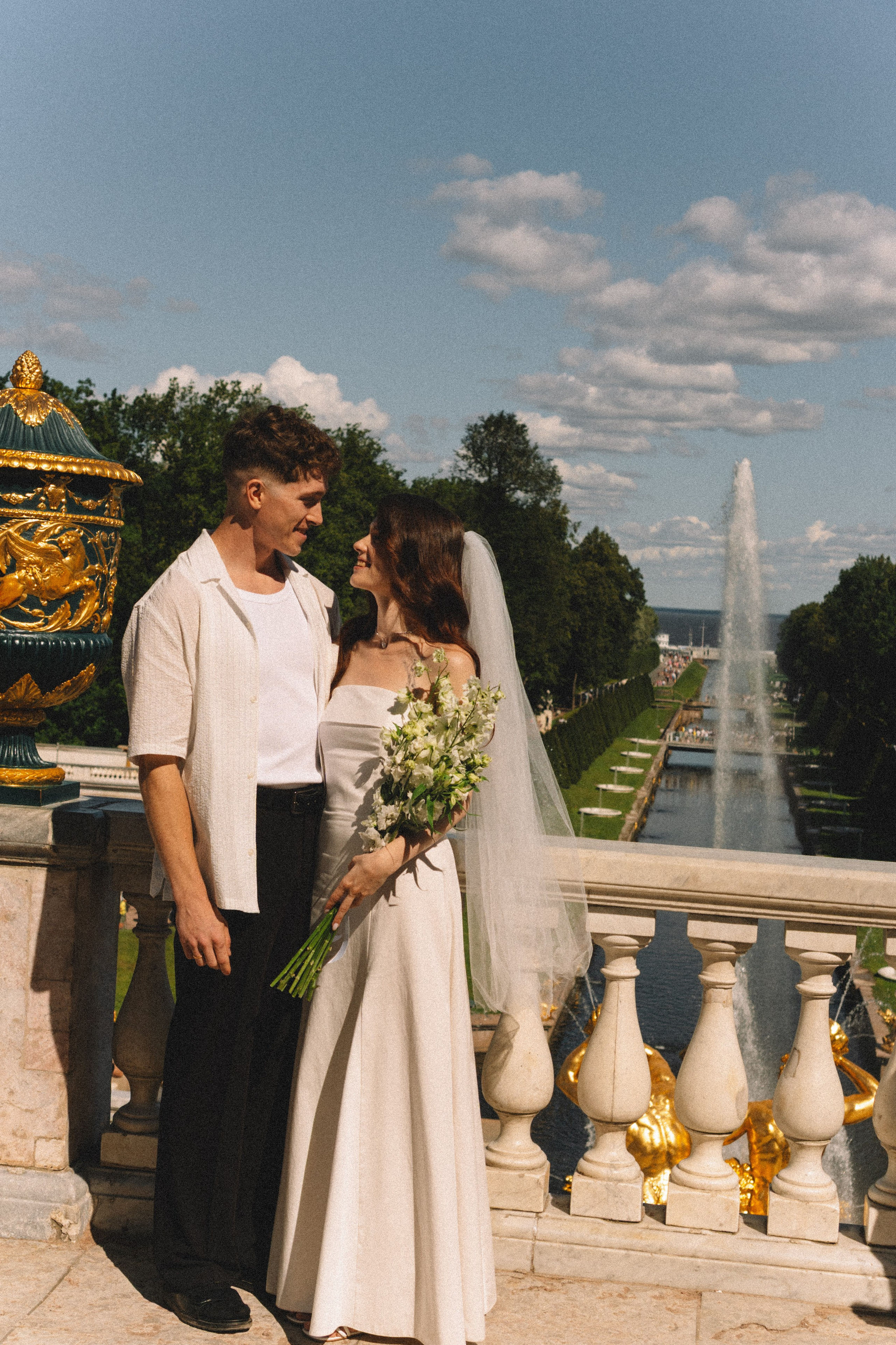 СВАДЕБНАЯ СЬЕМКА В ПЕТЕРГОФЕ И СЬЕМКА РЕПОРТАЖА В ЗАГСЕ ПЕТЕРГОФА. Профессиональный фотограф, Санкт-Петербург — Виктория Богомолова