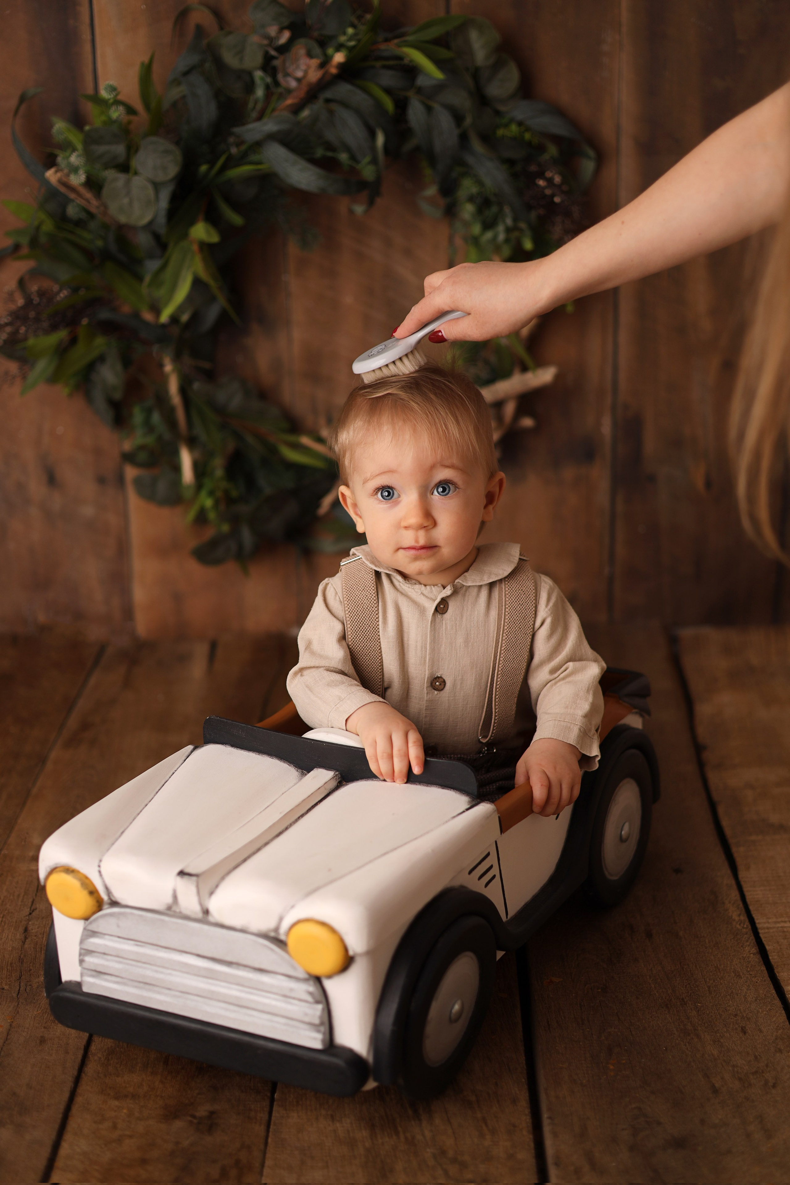 Кириллу 1 годик. Фотограф новорожденных Москва. Ньюборн фотограф Москва