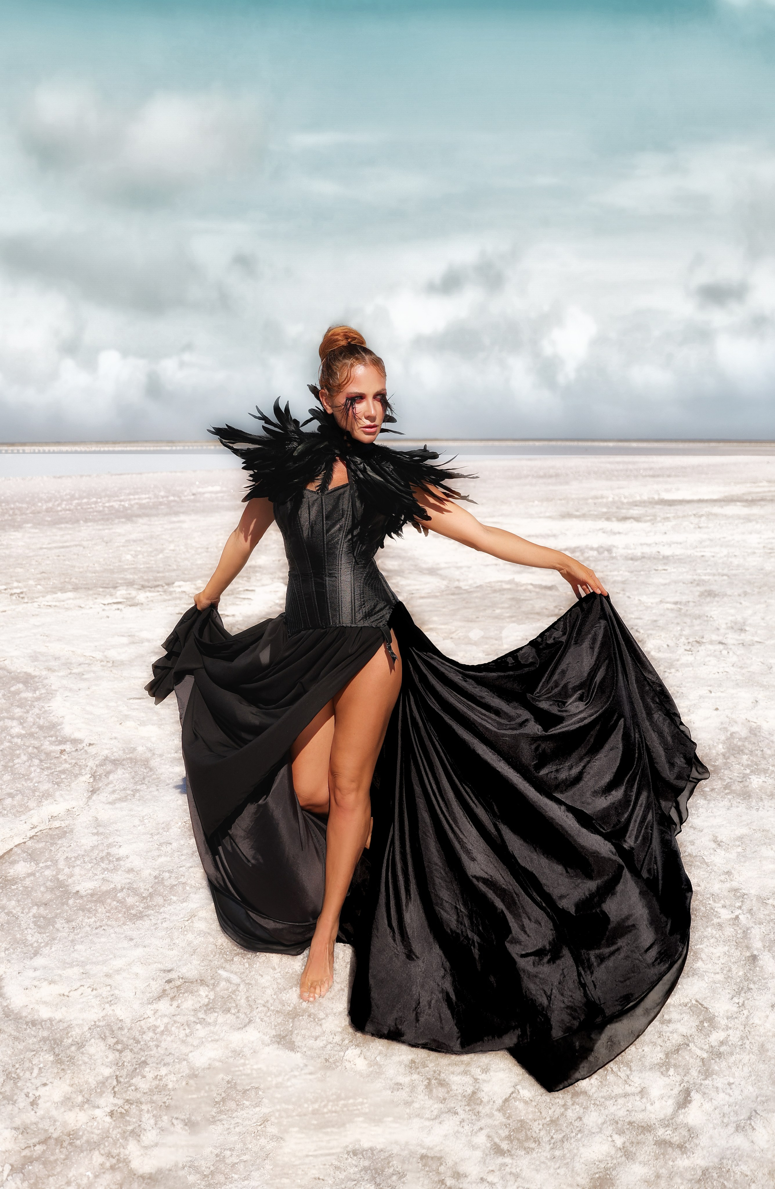 IRINA Белоснежная пустыня розового озера…. Свадебный фотограф в Евпатории и в Крыму, Love story, женский портрет