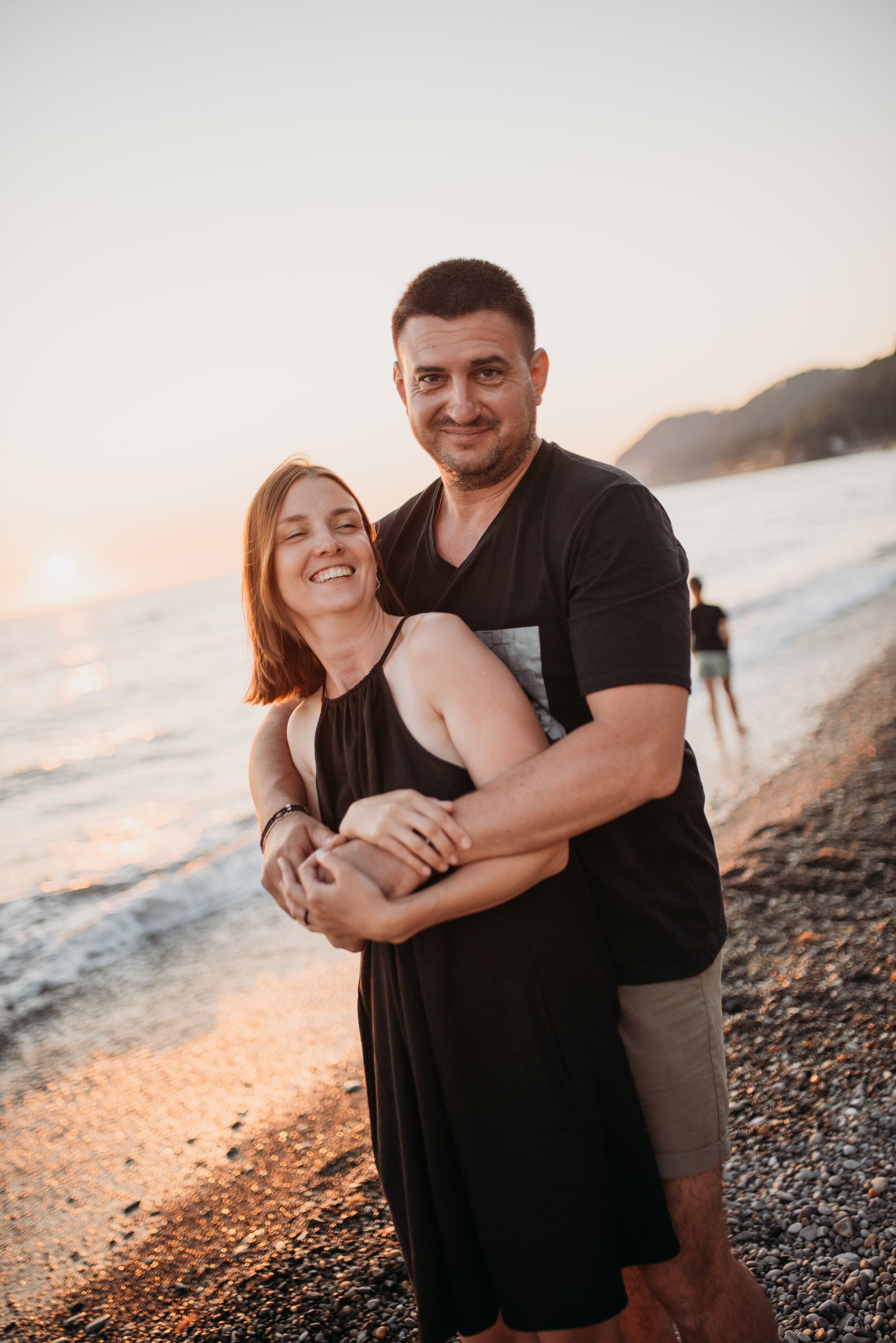 Семейная фотосессия на пляже Сочи Сириус Лазаревская. Фотограф в Сочи — Маргарита Поганова