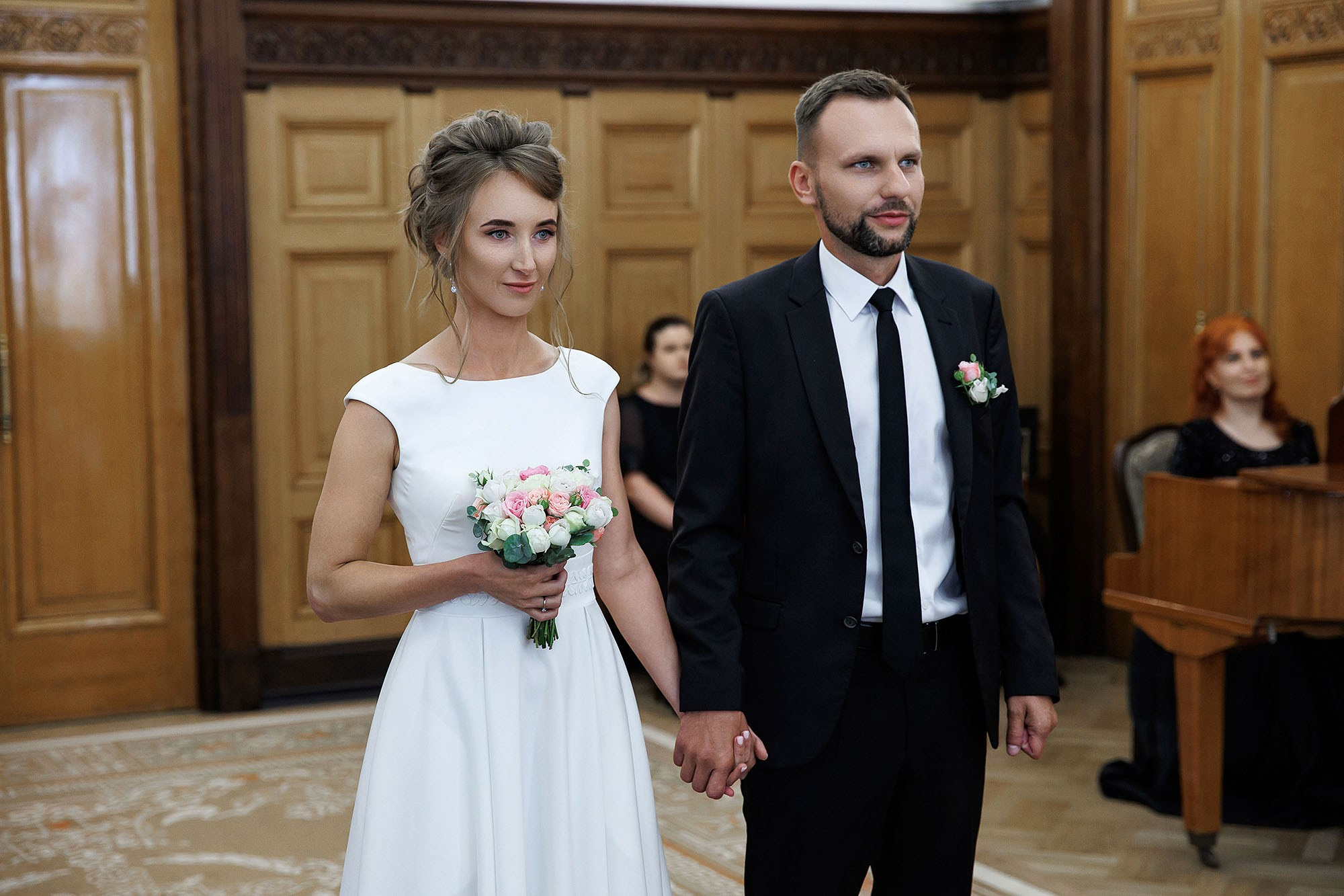 Регистрация в ЗАГСе и выездная. Свадебная съемка. Фотограф в Москве Валерий Боцман