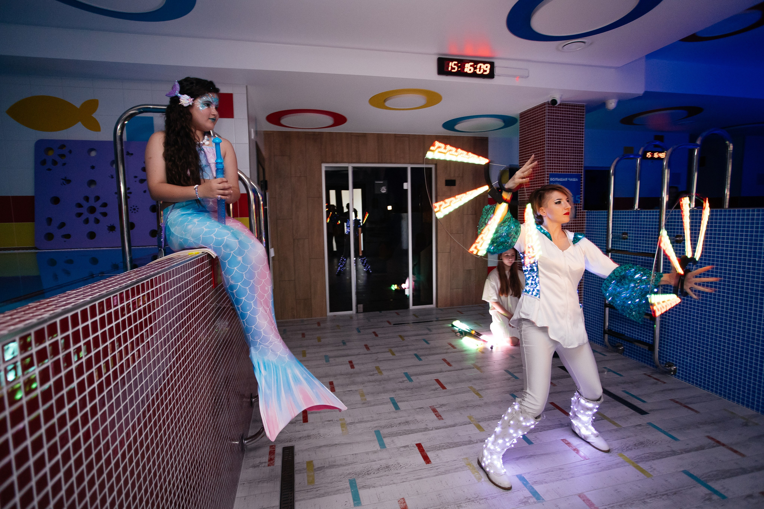 Открытие бассейна. Фотограф в Иркутске