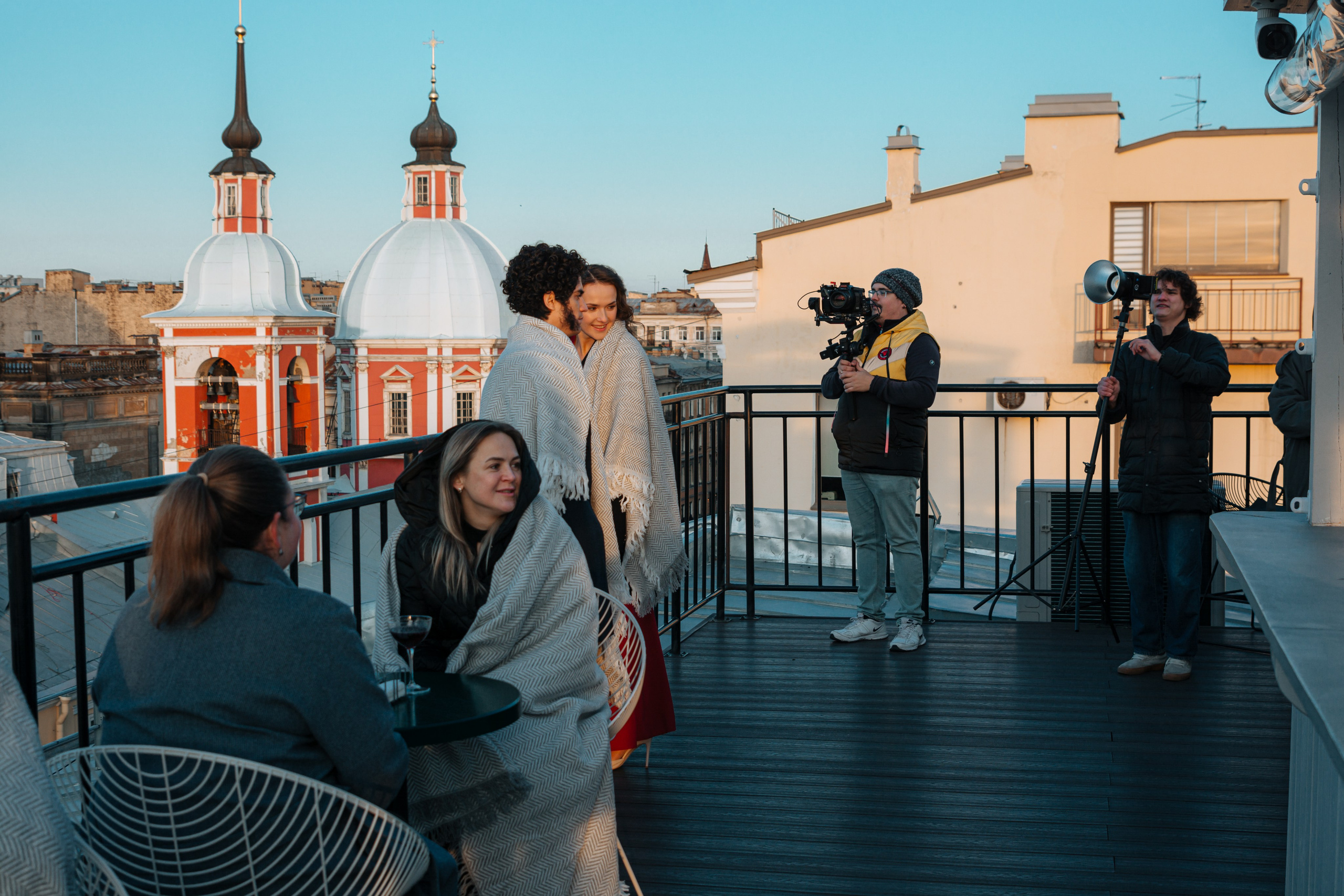 Пушкин в отеле «Оболенский». Съёмка ролика для конкурса. Портретный фотограф в Санкт-Петербурге Дмитриева Наталия