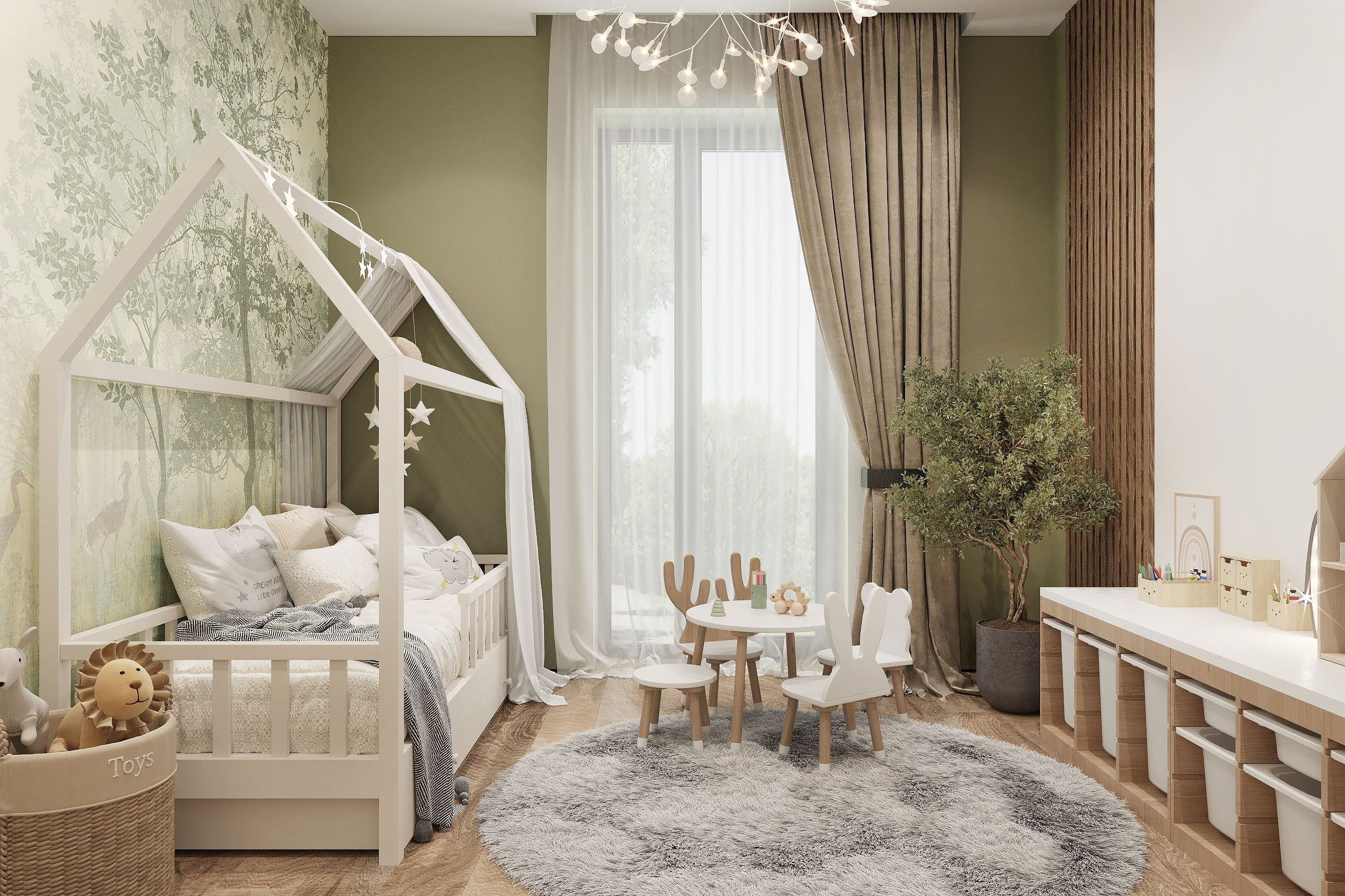 Дизайн-проект загородного частного дома в Ленинграской области. Дизайнер интерьера квартир и частных домов